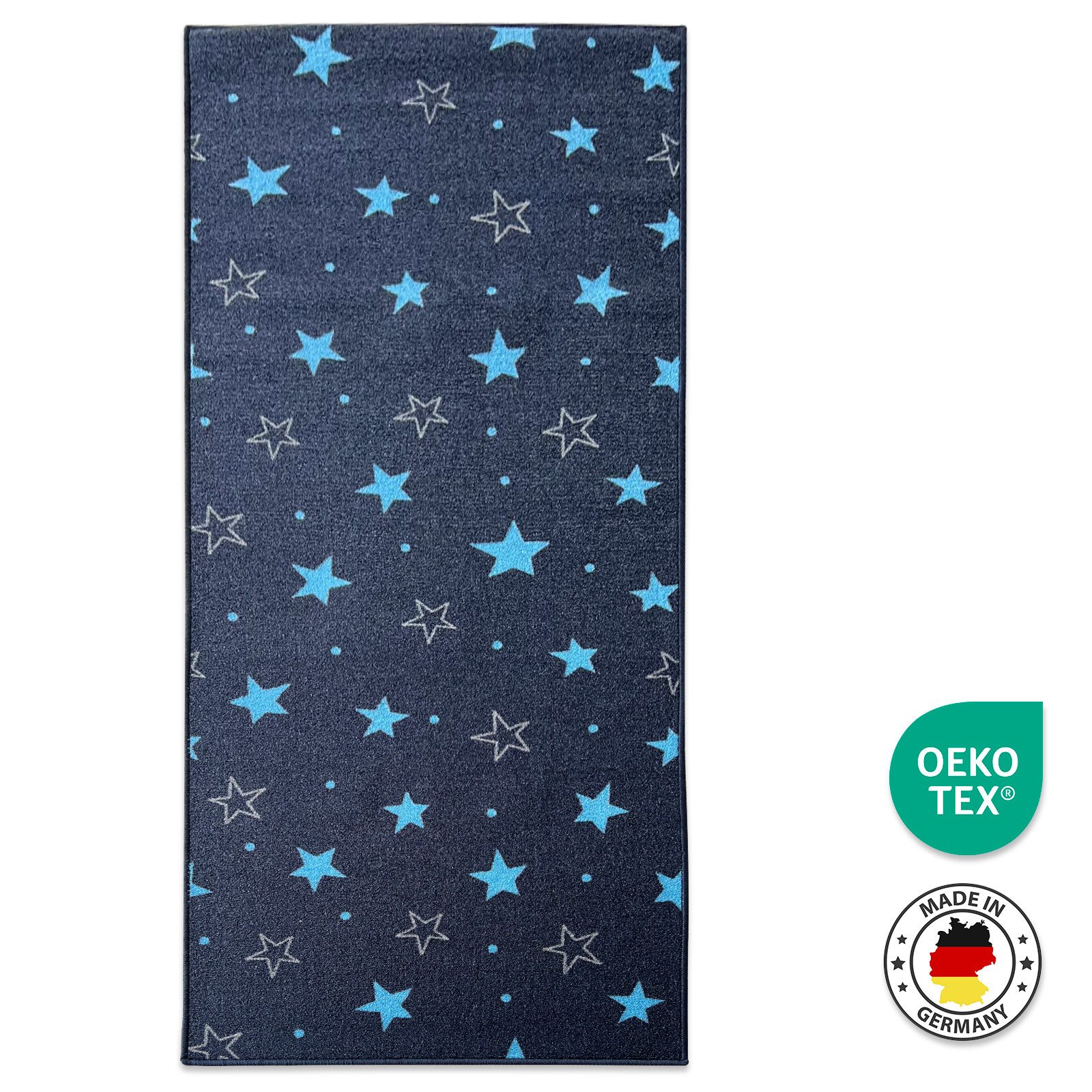 Karat Kinderteppich Teppichläufer Dots&Stars, Robust und günstig online kaufen