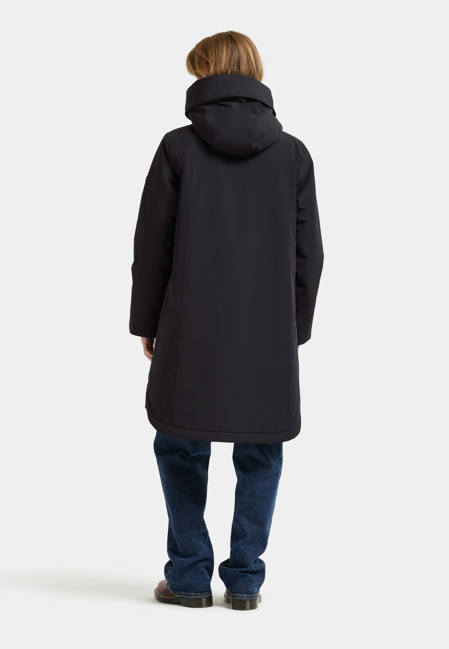 Didriksons Winterjacke Damen Winterparka Wasserdicht LILIAN mit Kapuze mit Taschen – Bild 4 von 5
