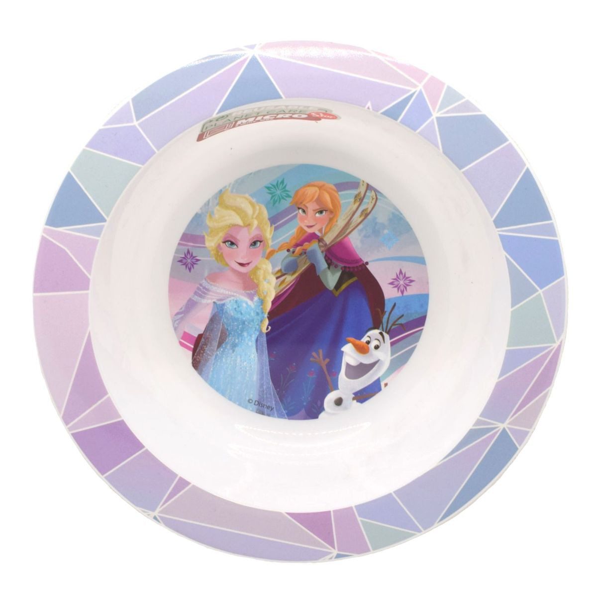 Stor Geschirr-Set Schüssel Mikrowellengeschirr Kinder Ø16 Disney Frozen / Hello Kitty, BPA-freies, lebensmittelechtes Material