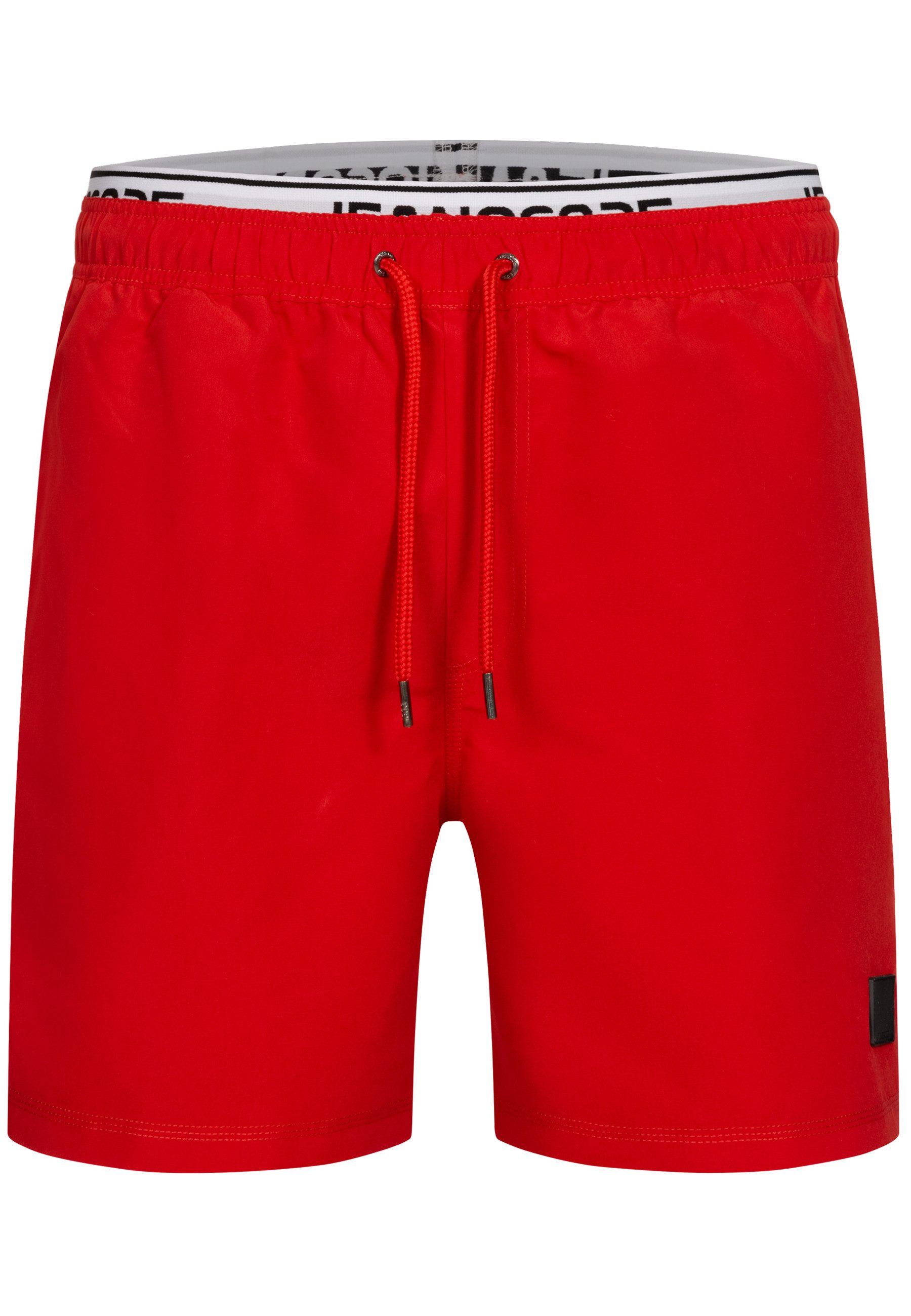 Indicode Badeshorts Herren Solomon Schwimmshorts Männer mit elastischem Bun günstig online kaufen