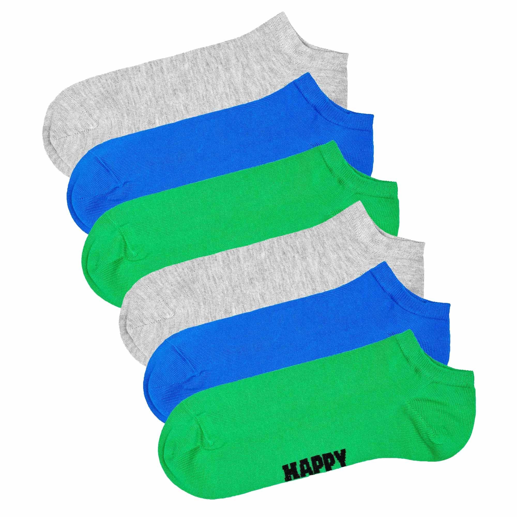 Happy Socks Sneakersocken Unisex Socken 6er Pack Baumwolle (Packung, 6er Pa günstig online kaufen