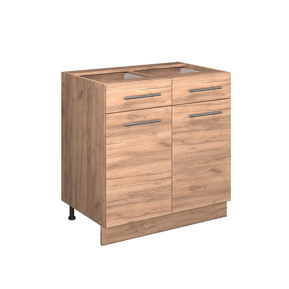 Vicco Unterschrank Fame-Line, Goldkraft Eiche/Goldkraft Eiche, günstig online kaufen