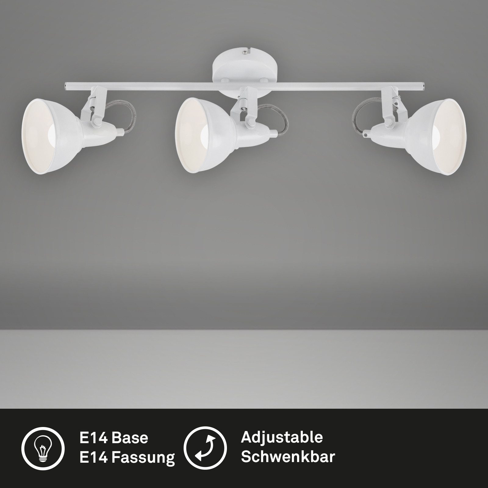 Briloner Leuchten Deckenleuchte Deckenlampe Wandlampe Innen günstig online kaufen