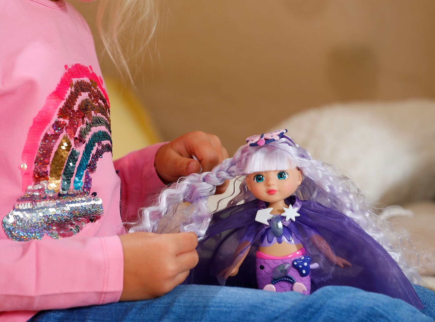 Baby Born Meerjungfrauenpuppe Glam Up Aura