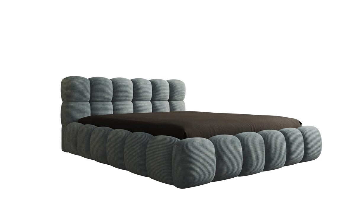 Luxusbetten24 Polsterbett Designer Polsterbett Boston, in Cord mit Stauraum günstig online kaufen