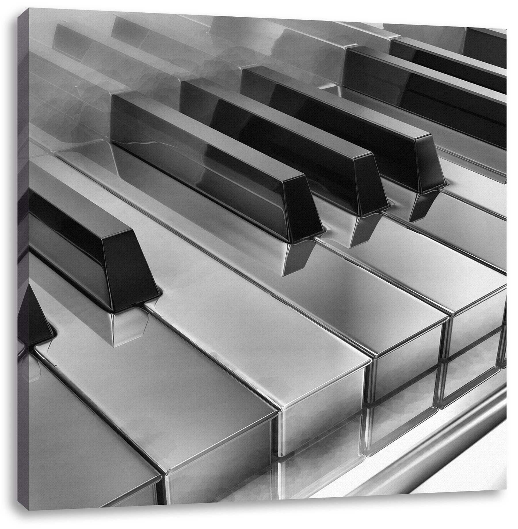 Leinwandbild Piano Klaviertasten