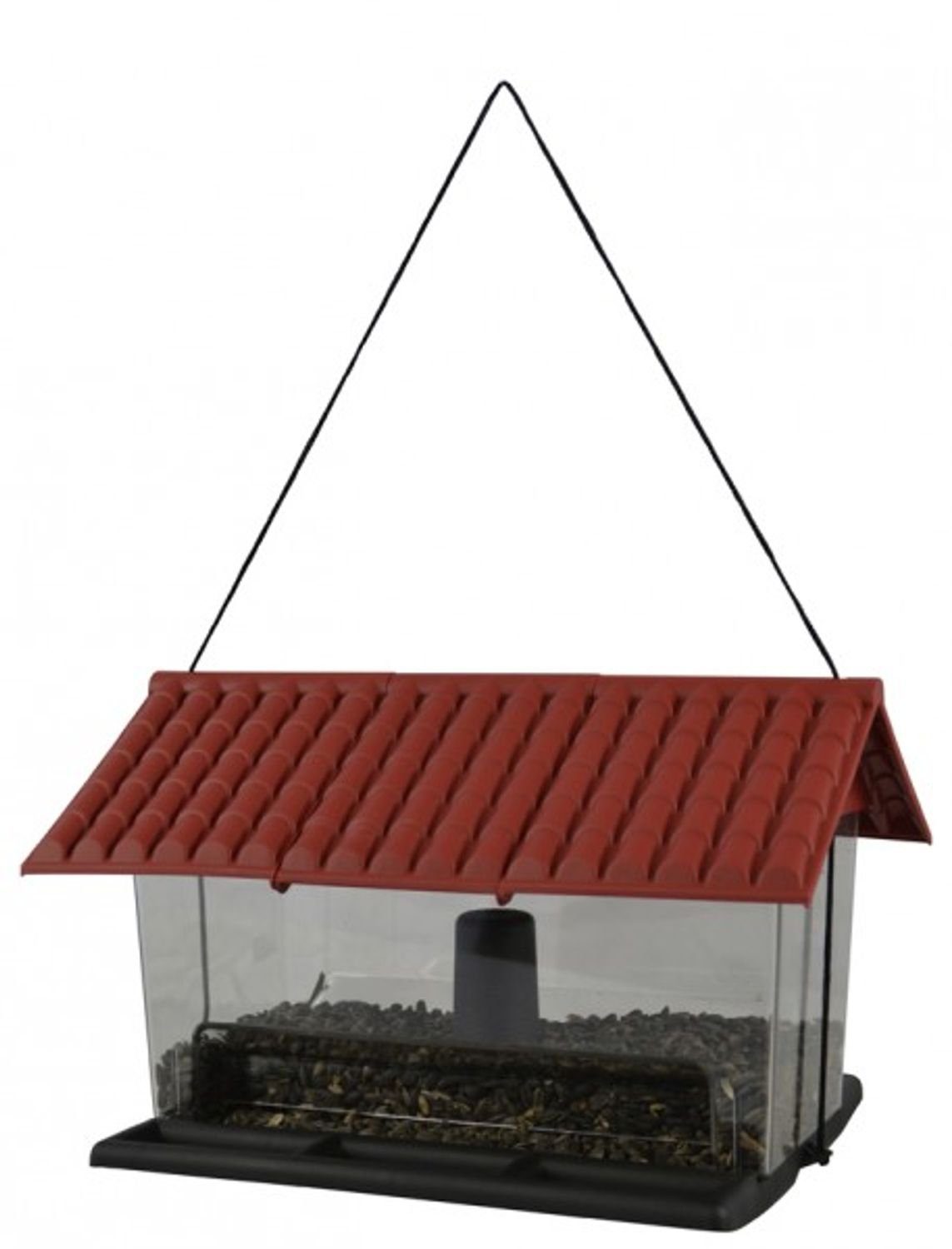 BURI Vogelhaus Vogelfutterhaus aus Kunststoff Vogelhaus Futterhaus Vogelhäuschen