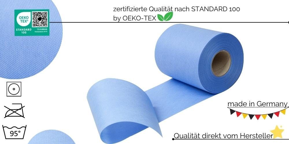 wählbar Tischläufer, + stoffähnliches Farbe Tischläufer Sensalux Hellblau Sensalux Vlies, Breite
