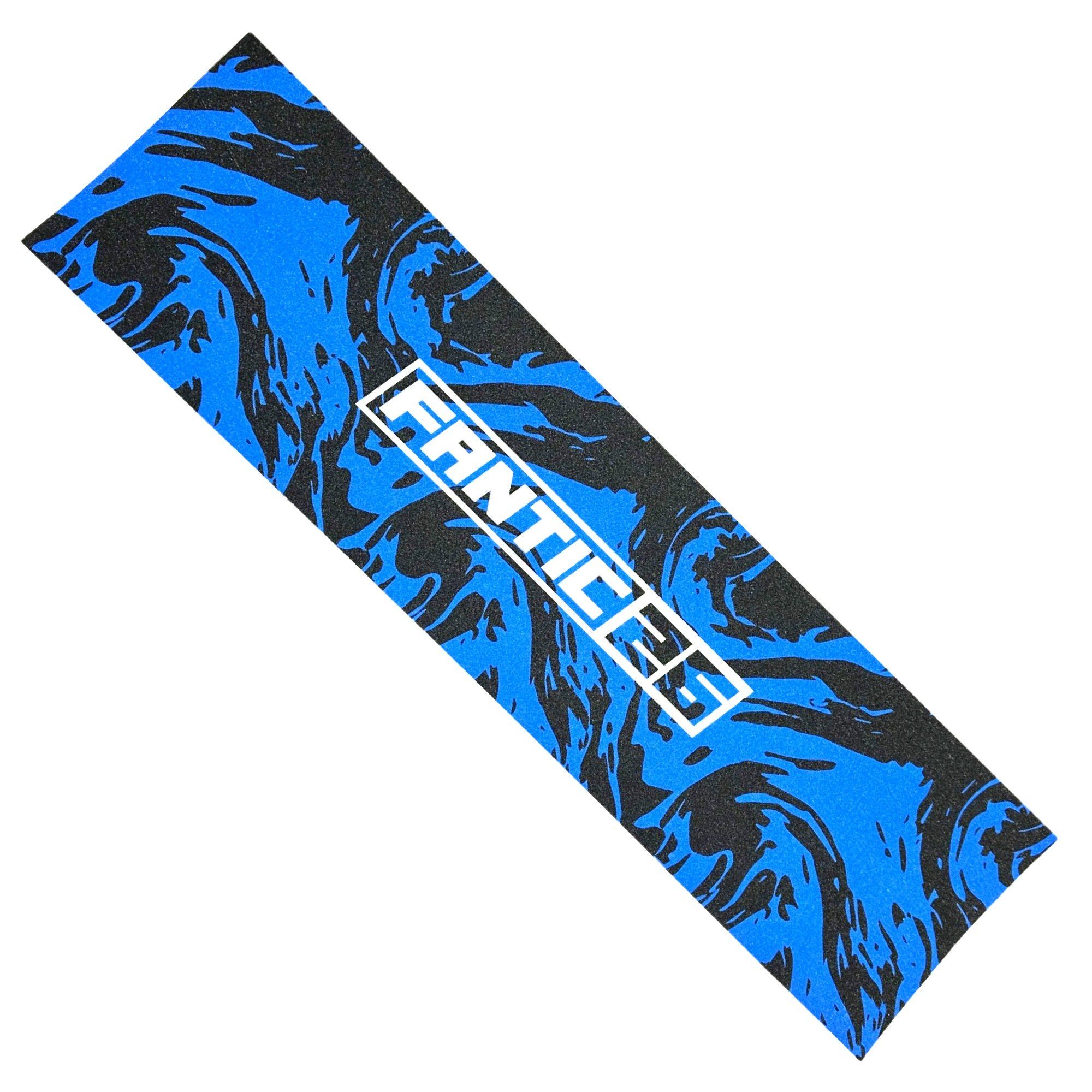 Fantic26 Stuntscooter Fantic26 Stunt-Scooter Griptape 58,5cm x 15,5cm Swirl Schwarz/Blau