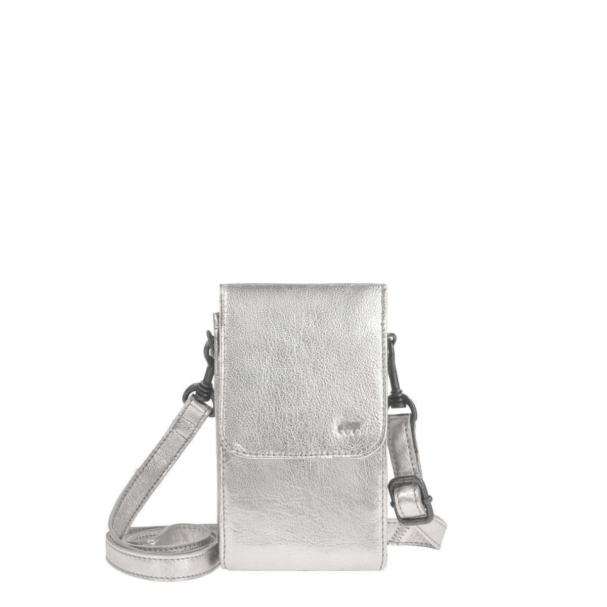 Bear Design Umhängetasche "Robbie" Damen Handytasche zum Umhängen Leder groß, trendige Tasche mit vielen Fächern, auch als Handy Gürteltasche