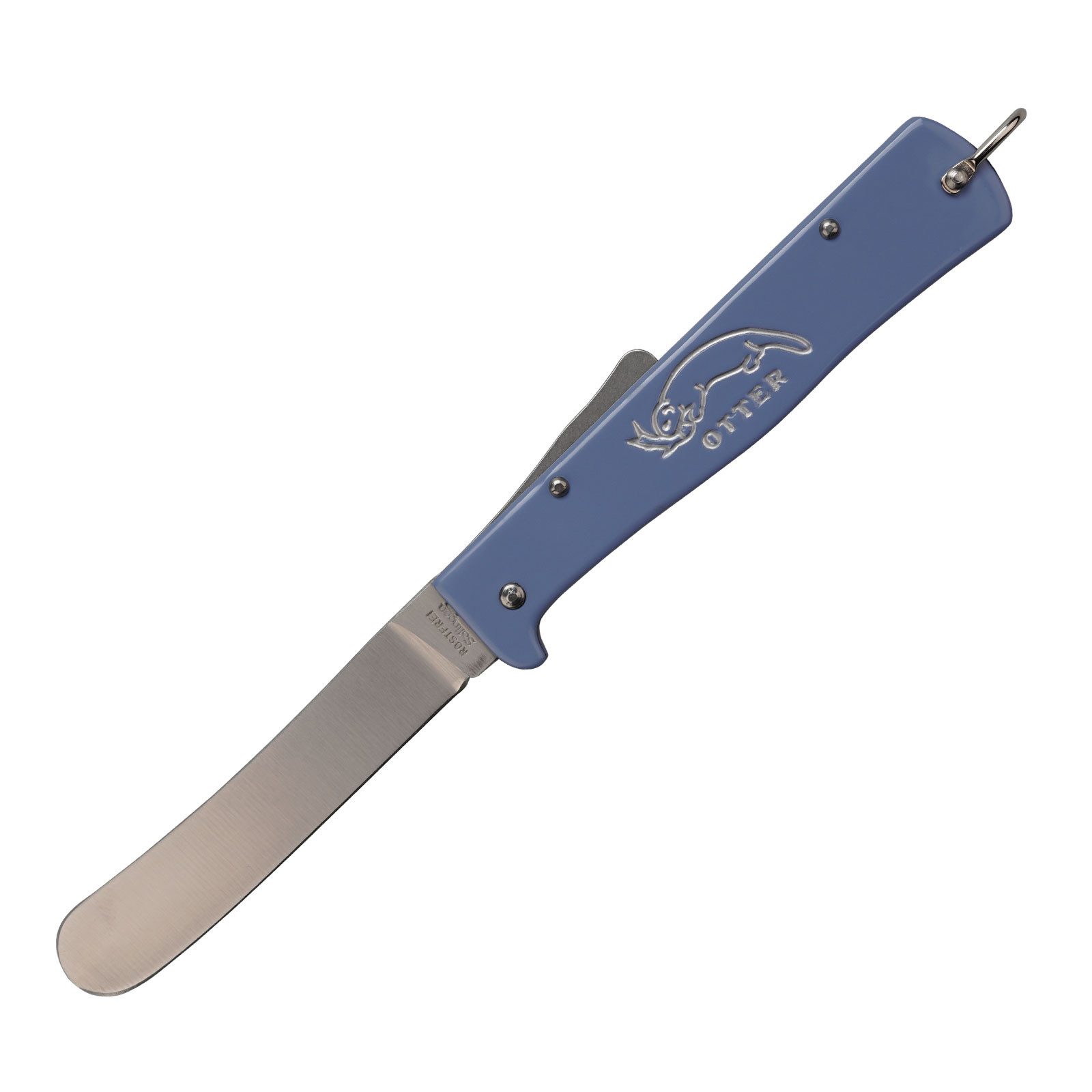 Otter Taschenmesser Otter Messer Mercator Buckels hellblau rostfrei