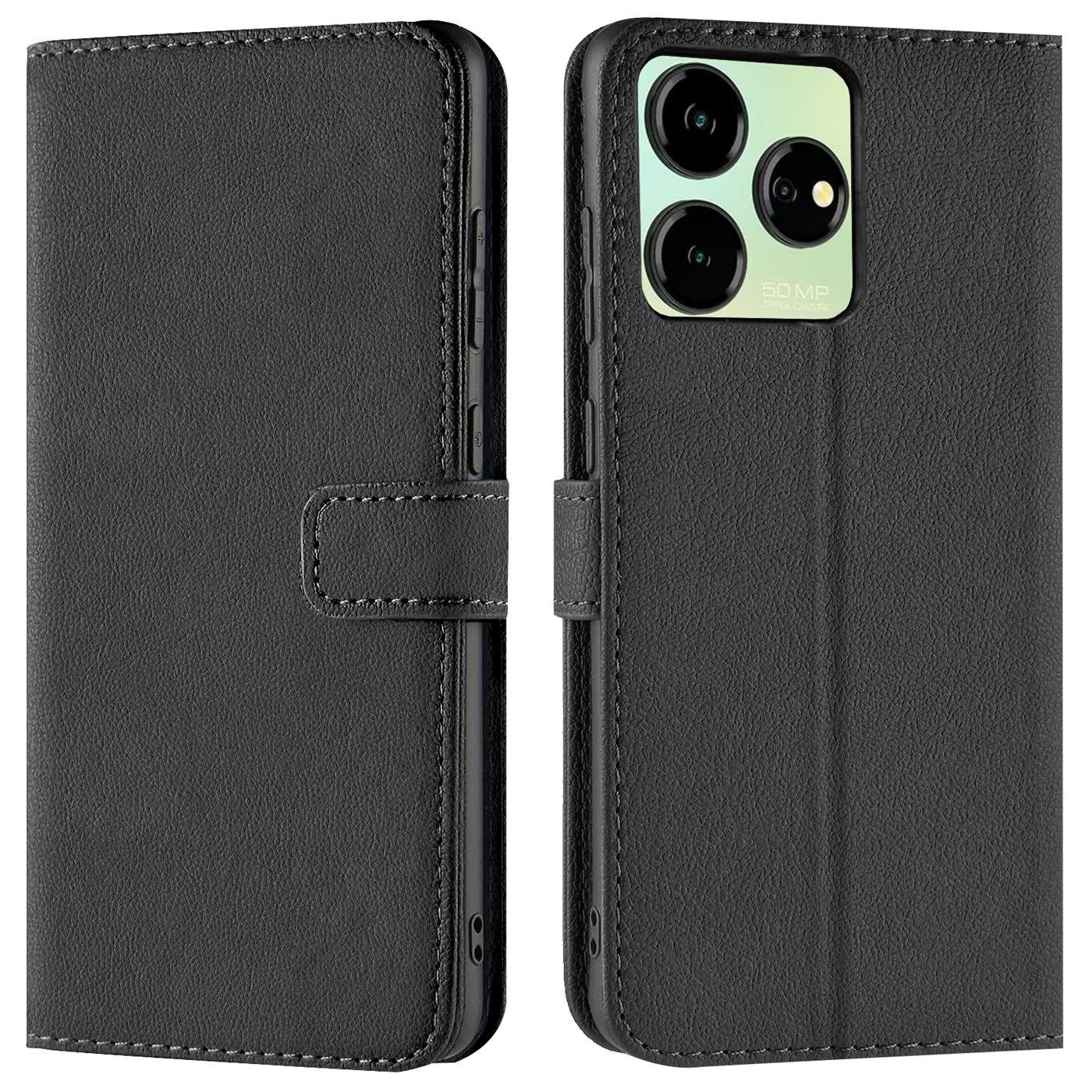CoolGadget Handyhülle Wallet Klapp Tasche Book Case für ZTE Blade V50 Design 4G 6,6 Zoll, Hülle Klapphülle Flip Cover Etui Schutzhülle