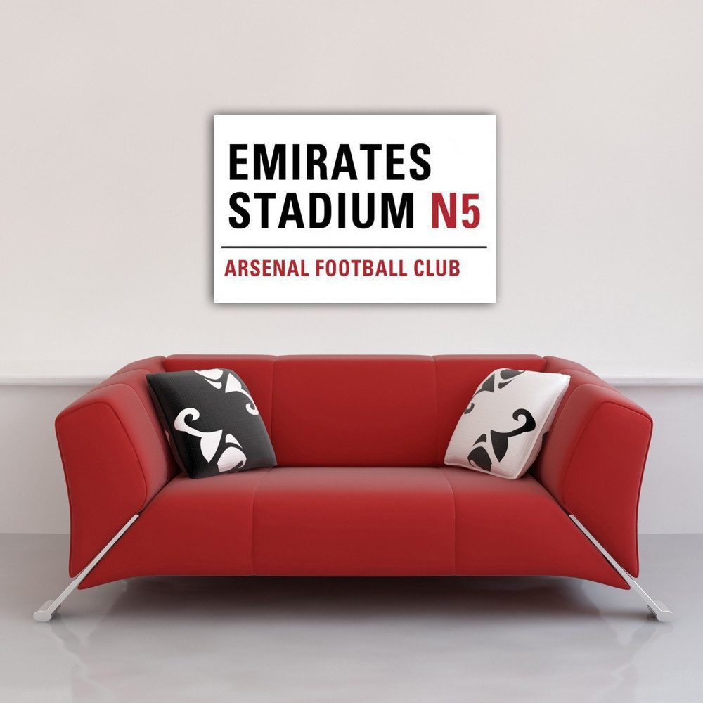 Poster Fussball - Poster - Arsenal London - Street Sign