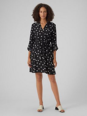 Vero Moda Blusenkleid BECCA (1-tlg) Drapiert/gerafft