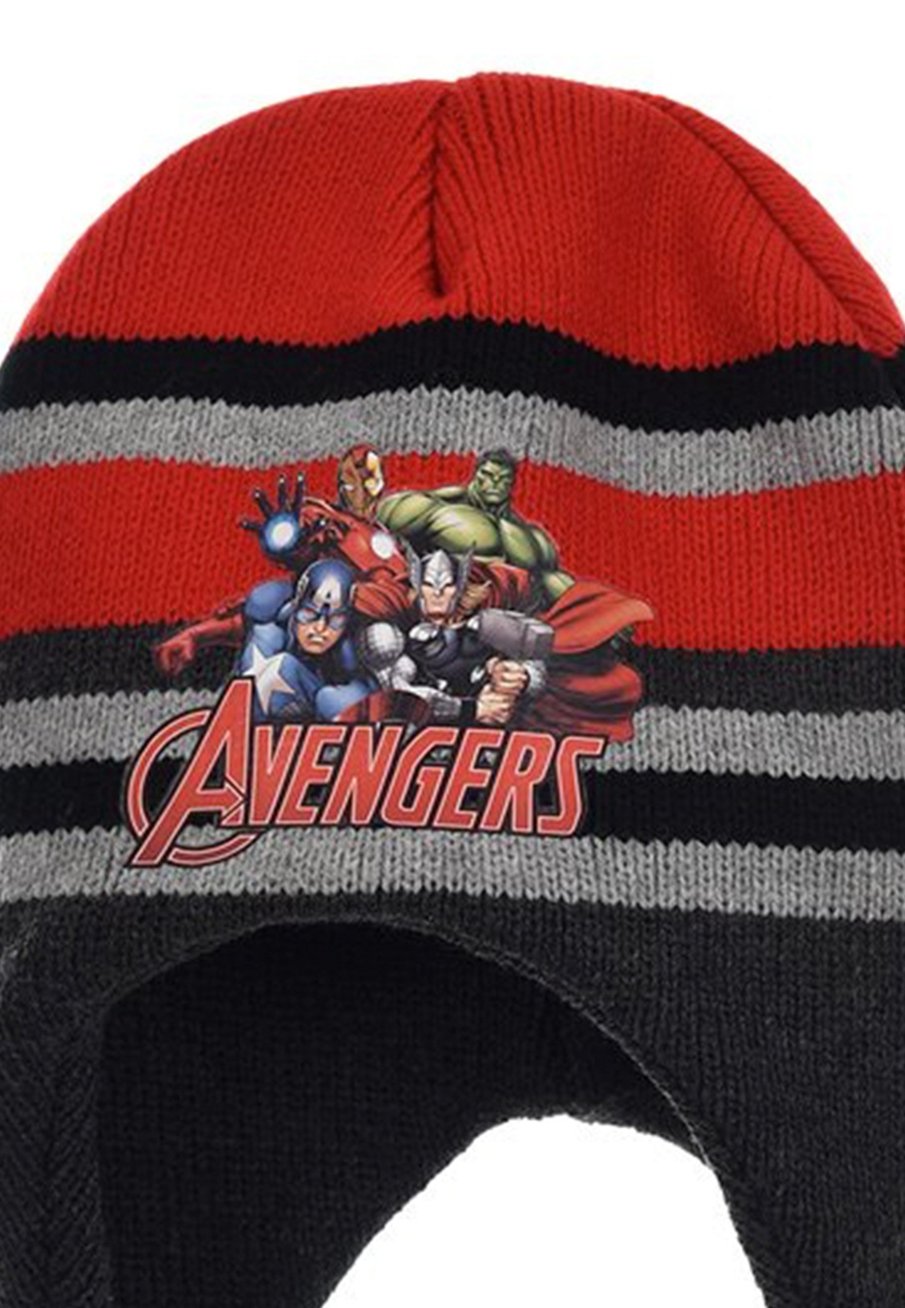 The AVENGERS Beanie Winter-Mütze Captain America, Iron Man, Thor, Hulk