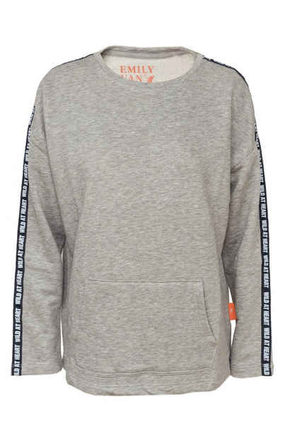 Emily Van Den Bergh Sweater Sweatshirt grey melange