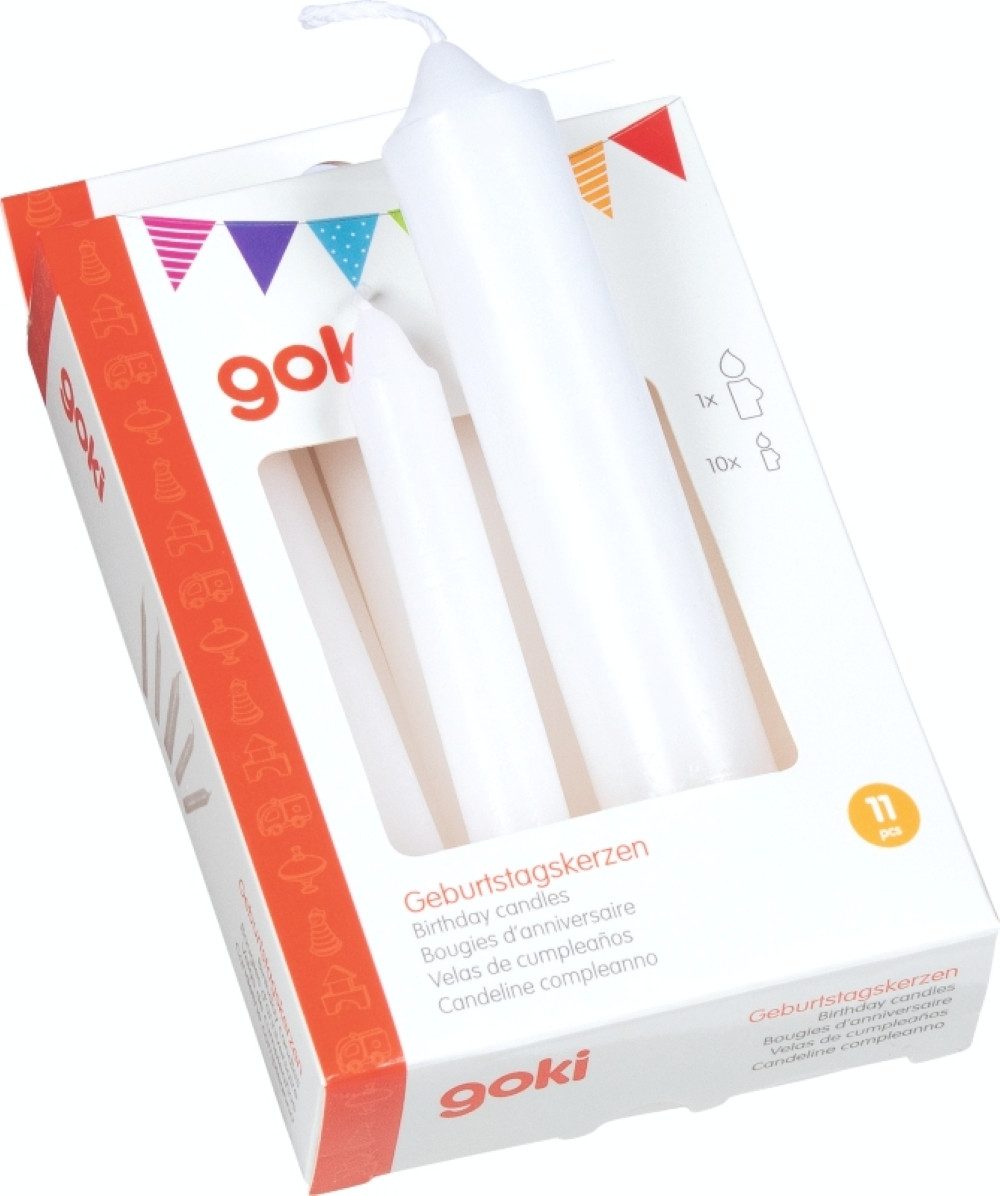 goki Kerzenhalter goki Geburtstagskerzen-Set weiß