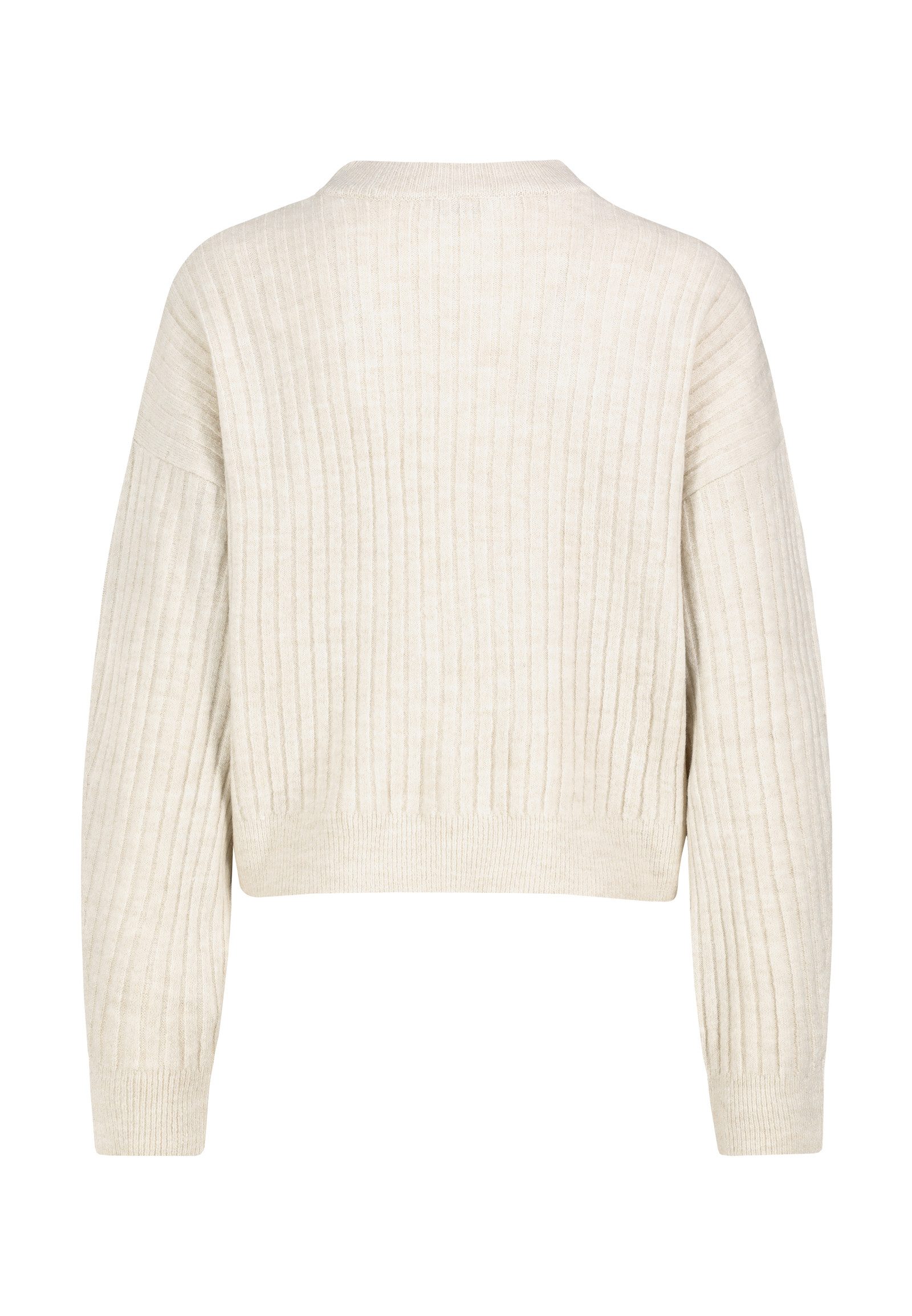 SUBLEVEL Strickpullover Damen Pullover Rundhalskragen Cropped günstig online kaufen
