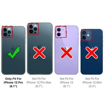 CoolGadget Handyhülle Farbverlauf Twilight Hülle für Apple iPhone 12 Pro 6,1 Zoll, Robust Hybrid Slim Cover Kamera Schutz Hülle für iPhone 12 Pro Case