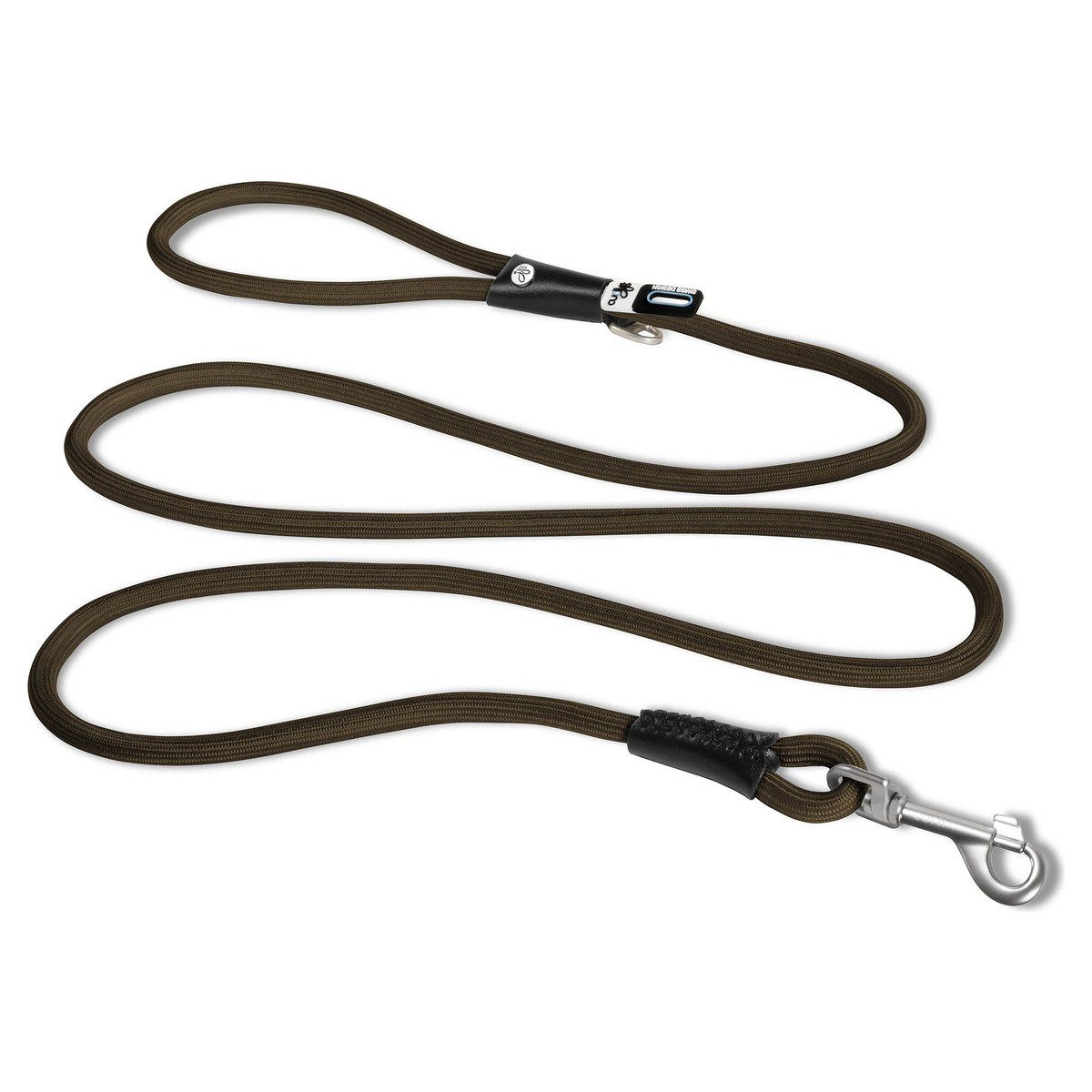 Curli Hundeleine Stretch Comfort Leine Braun