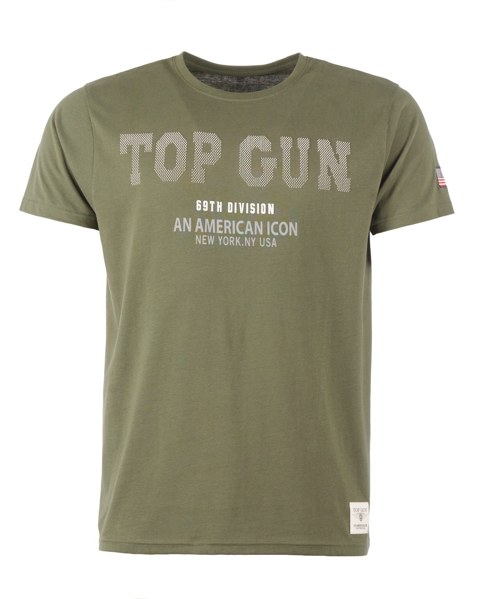 TG20213006 T-Shirt TOP GUN oliv