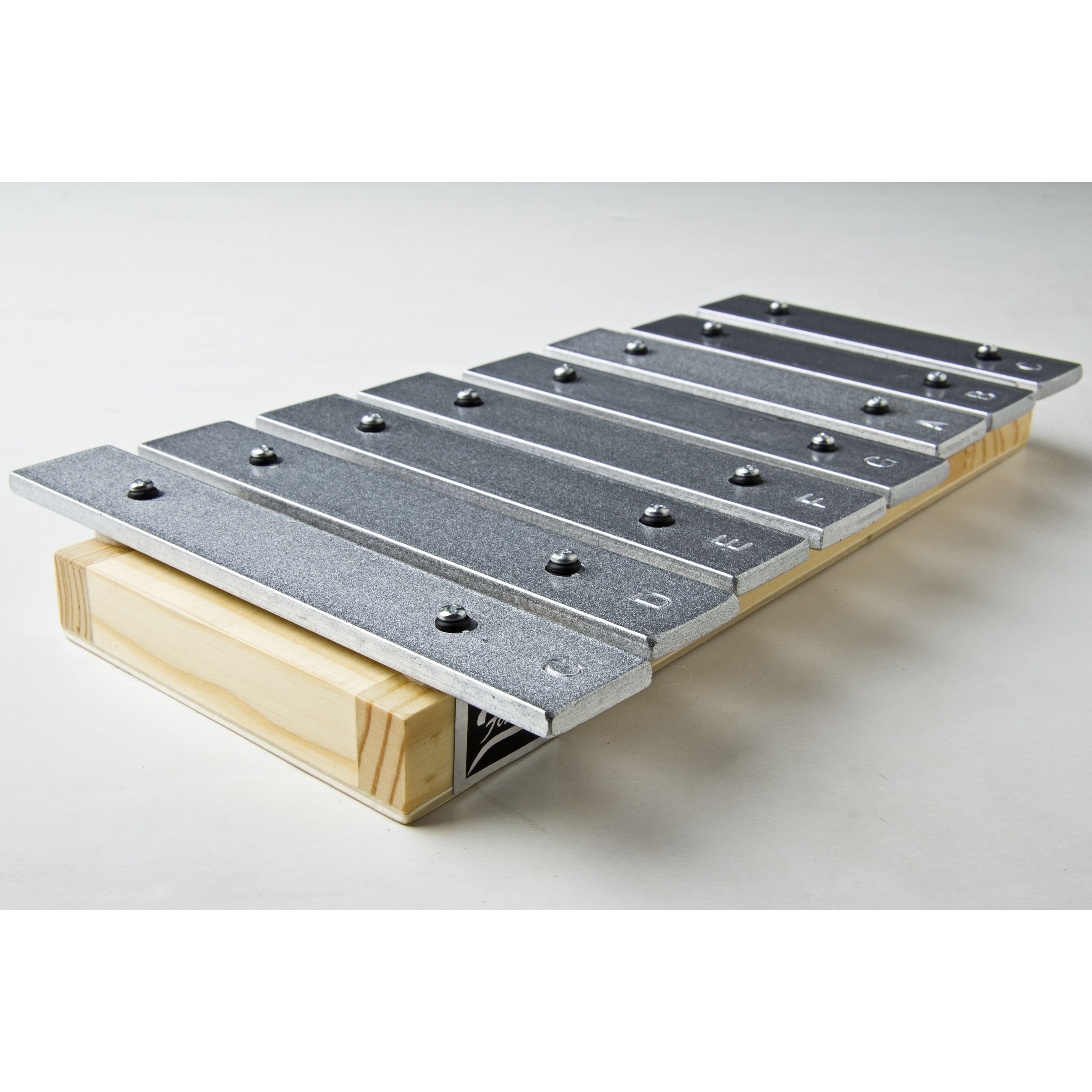 FAME Glockenspiel,Glockenspiel 8 Diatonische Töne Inklusive Schlägel Orff-Instrument Musikalische Früherziehung Aluminiumklangplatten Heller Resonanzreicher Klang, Percussion, Orff Instrumente, Glockenspiel, Orff-Instrument, Musikalische Früherziehung