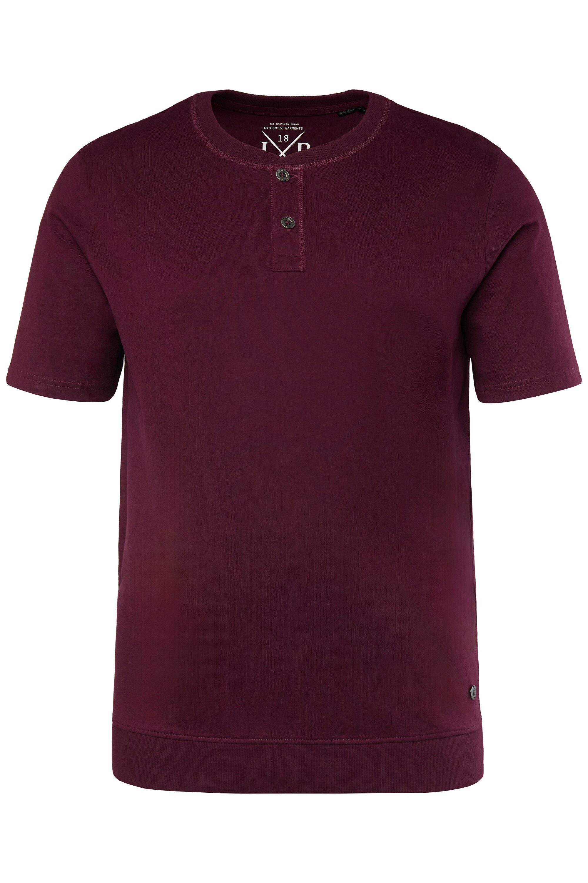 JP1880 T-Shirt JP1880 Henley Bauchfit Halbarm Rundhals bis 8 XL günstig online kaufen
