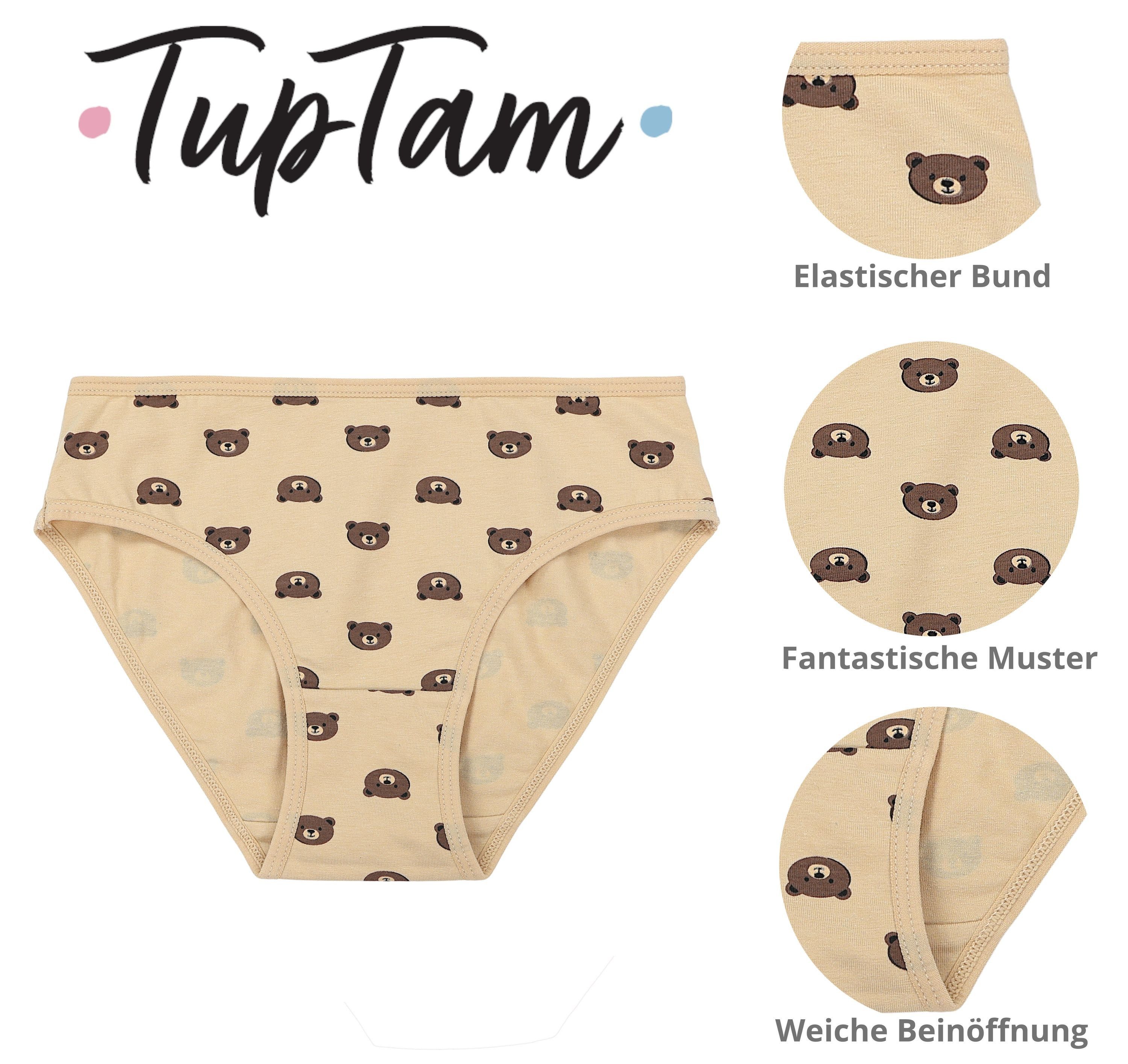 TupTam Slip TupTam Mädchen Slips mit Aufdruck 10er Pack – Bild 2 von 3