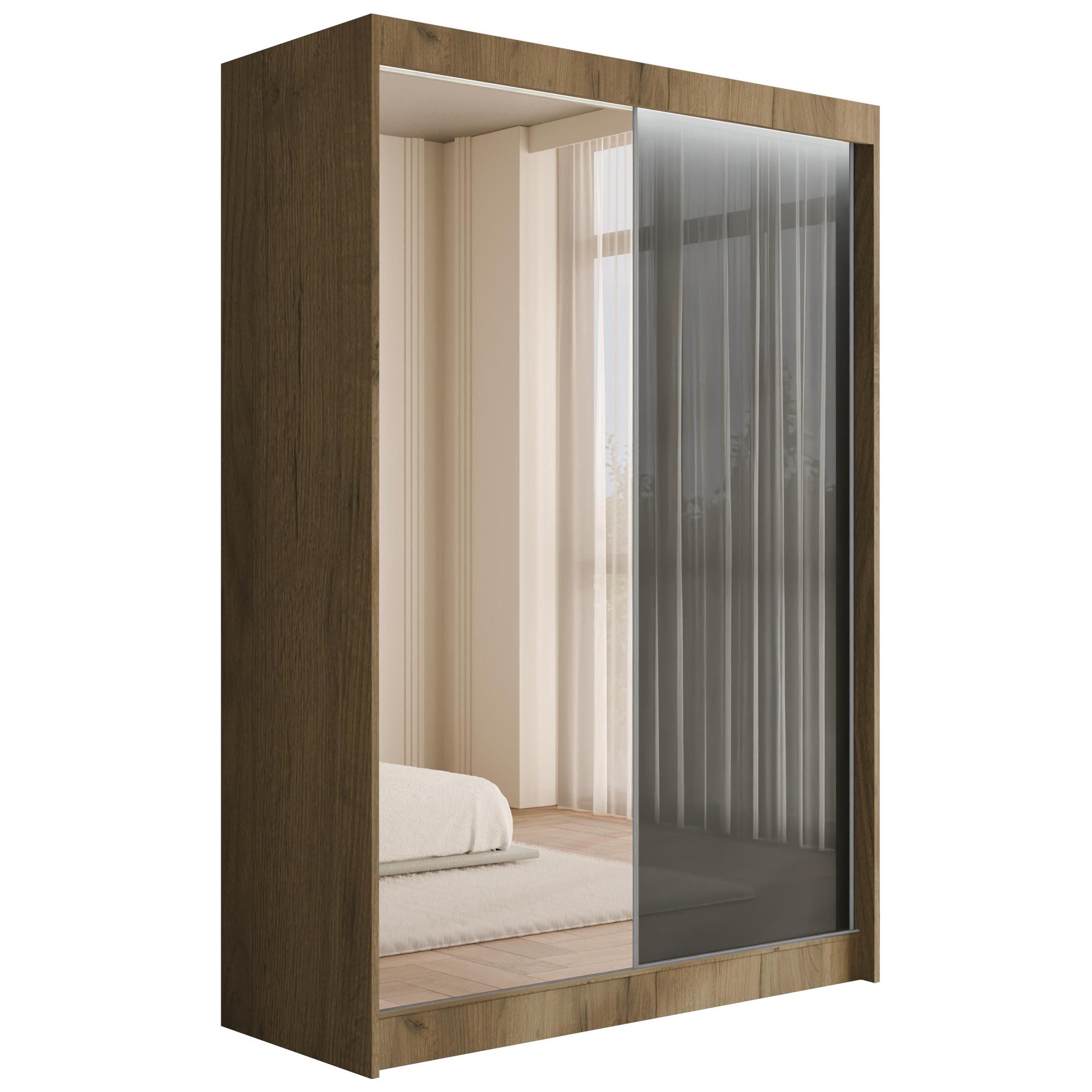 ALTDECOR Schiebetürenschrank VESLI (Kleiderschrank Garderobenschrank mit günstig online kaufen