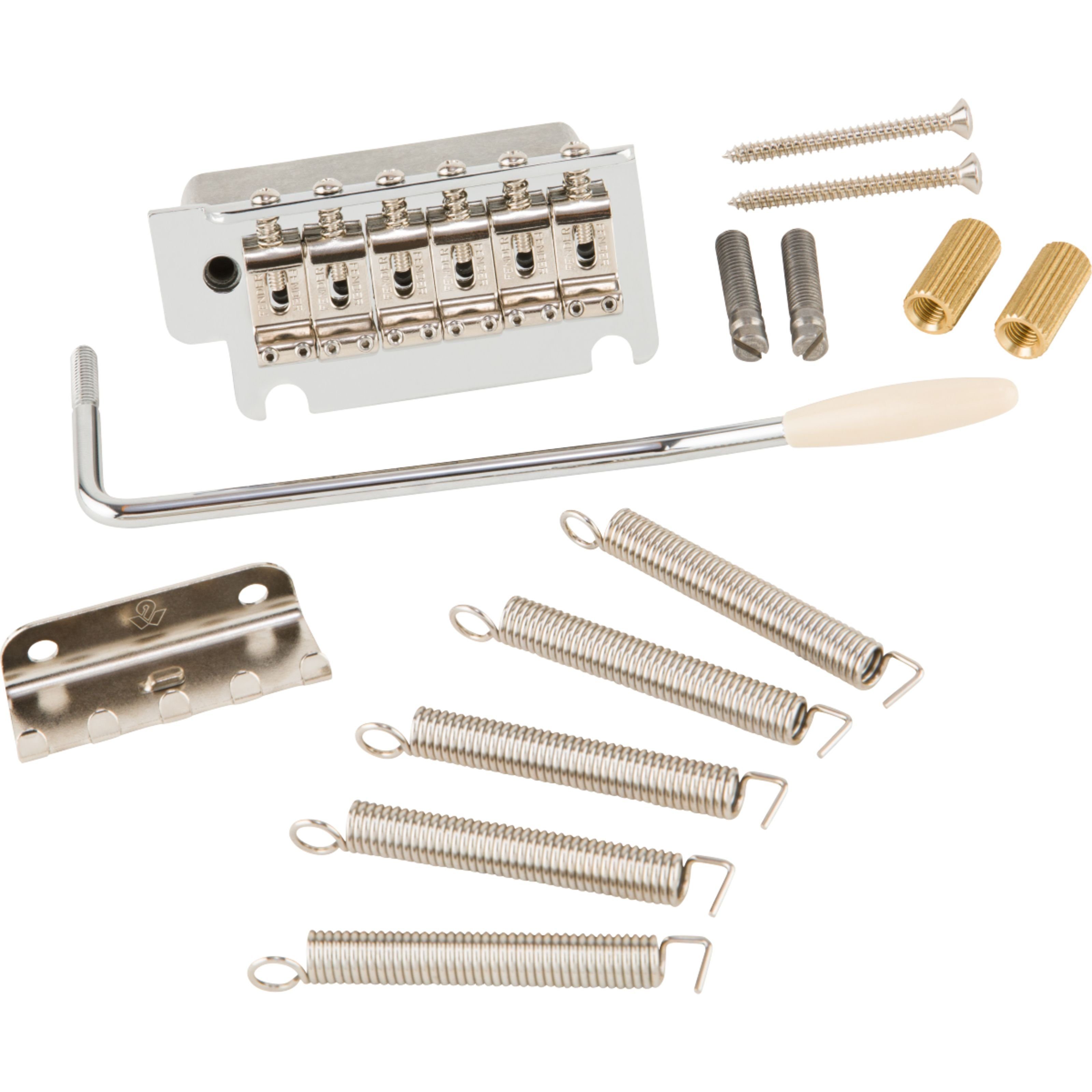 Fender E-Gitarre, ersatzteile für Gitarren, Tremolo & Zubehör, Deluxe Series 2-Point Tremolo Assembly - Gitarren Ersatzteil