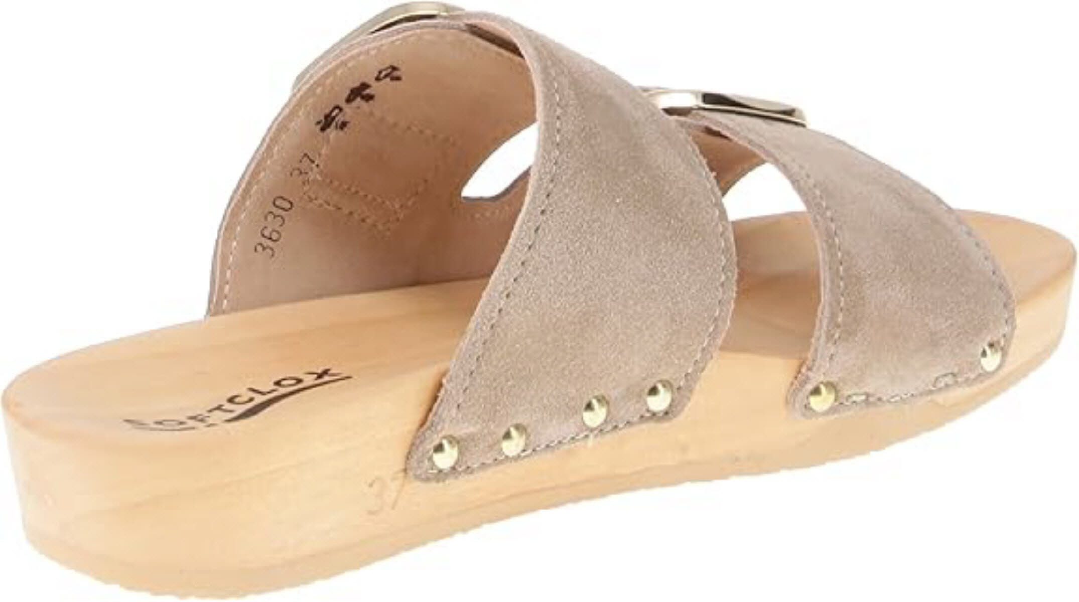 Softclox S3630 LENA TAUPE Pantolette S3630 günstig online kaufen