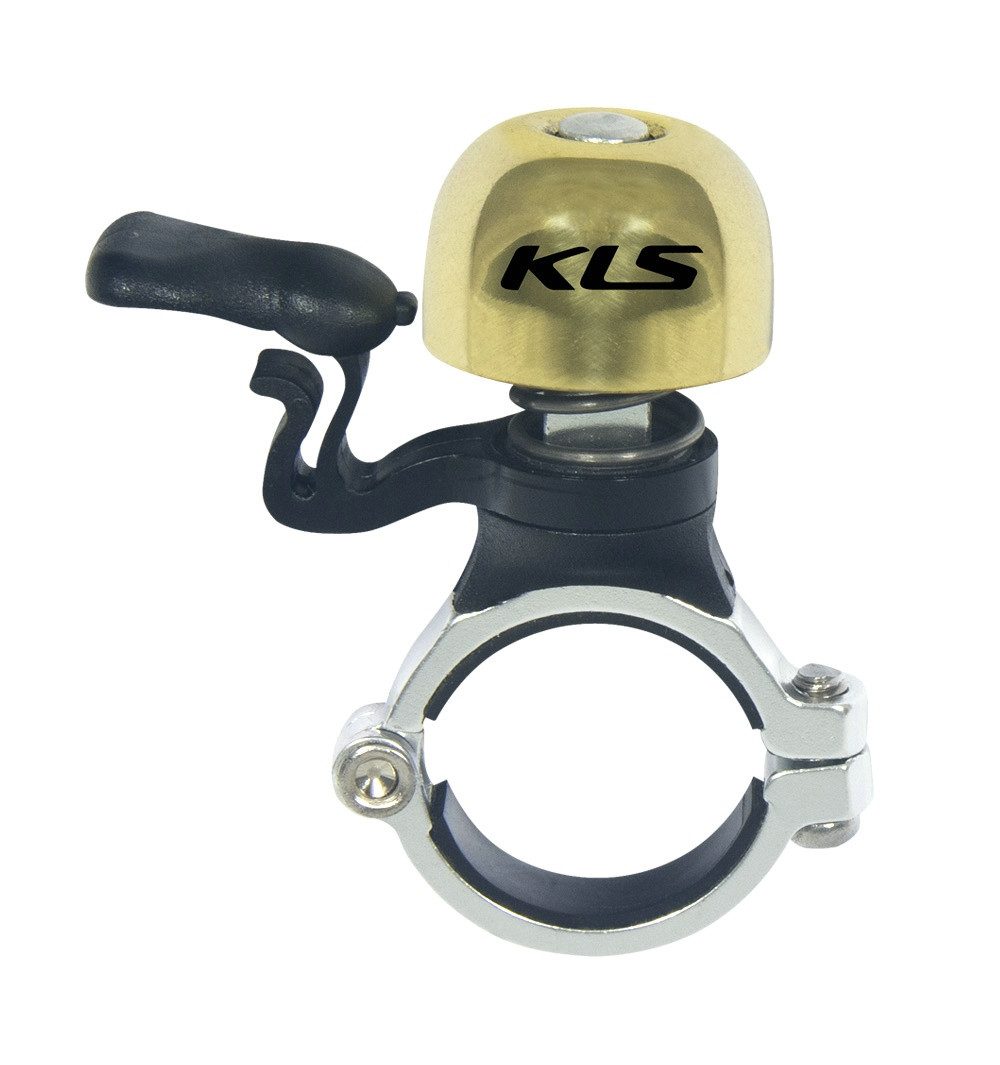 KLS Fahrradklingel Klingel Fahrradglocke BANG 50 Gold