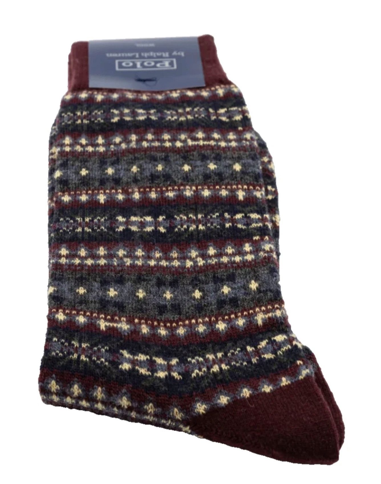 Polo Ralph Lauren Socken Boots Stiefelsocken Fair Isle Made in Japan EU 39– günstig online kaufen