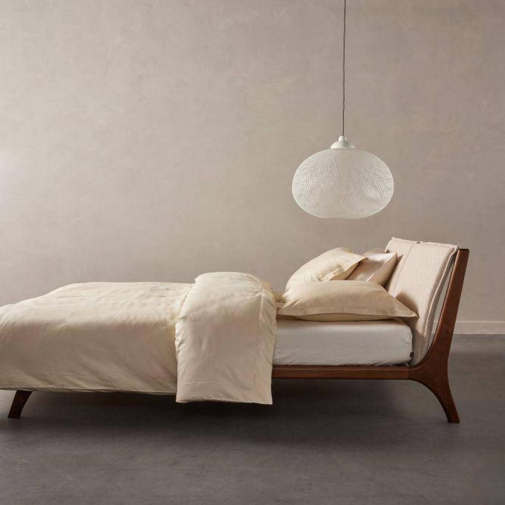 Essenza Постельное белье Aziza Ivory 135 x 200 cm + 80 x 80 cm, Ägyptischer Baumwollsatin, 2 teilig