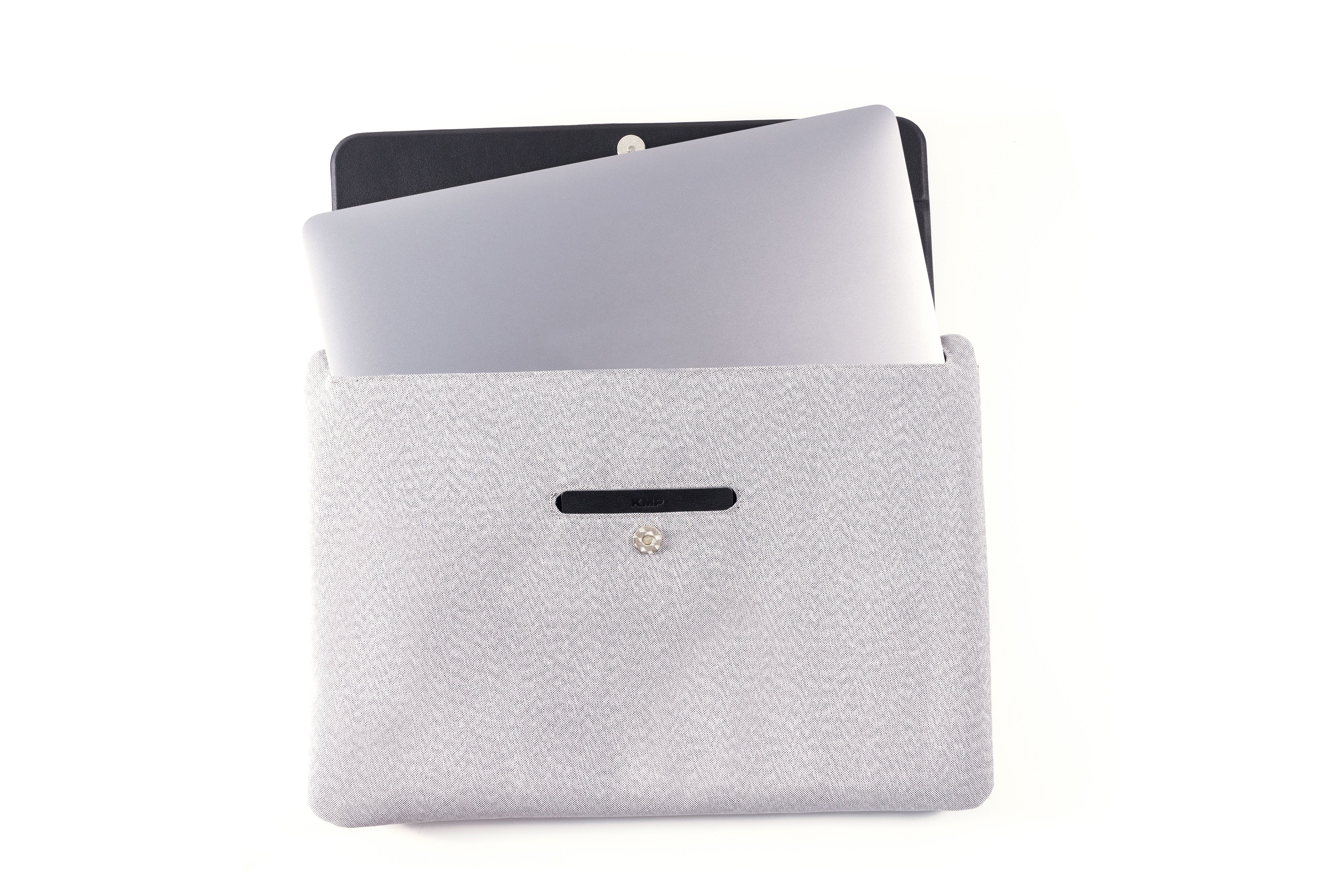 KMP Creative Lifesytle Product Laptoptasche (1-tlg) Slim-Fit MacBook, für Black 13" 11" Pro, Tasche 12" Air