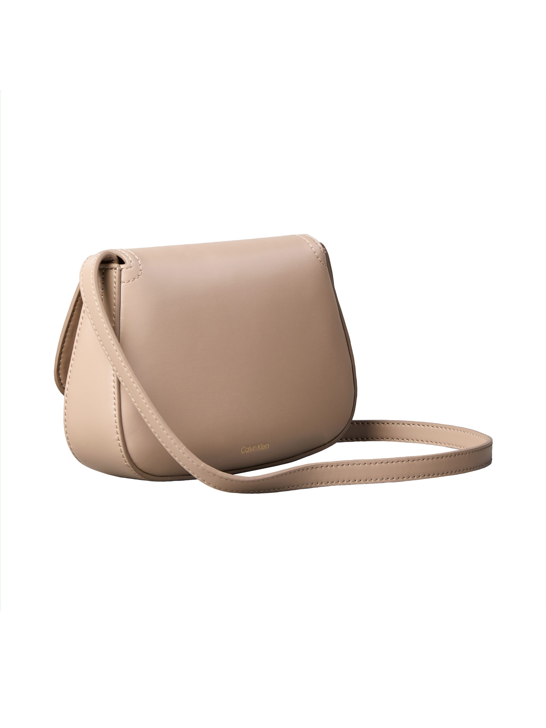 Calvin Klein Umhängetasche CK FLAP CAMERA BAG, Damen Schultertasche, Abendtasche mit CK-Logo