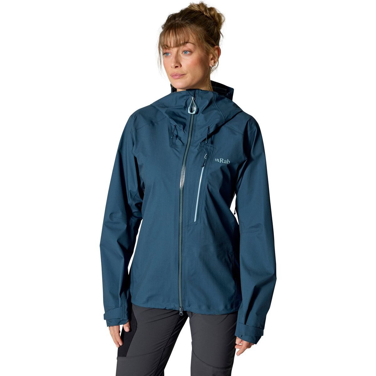 Rab Outdoorjacke Firewall Alpine Jacket Wmns Leichte, wasserdichte Jacke mit exzellentem Wetterschutz und