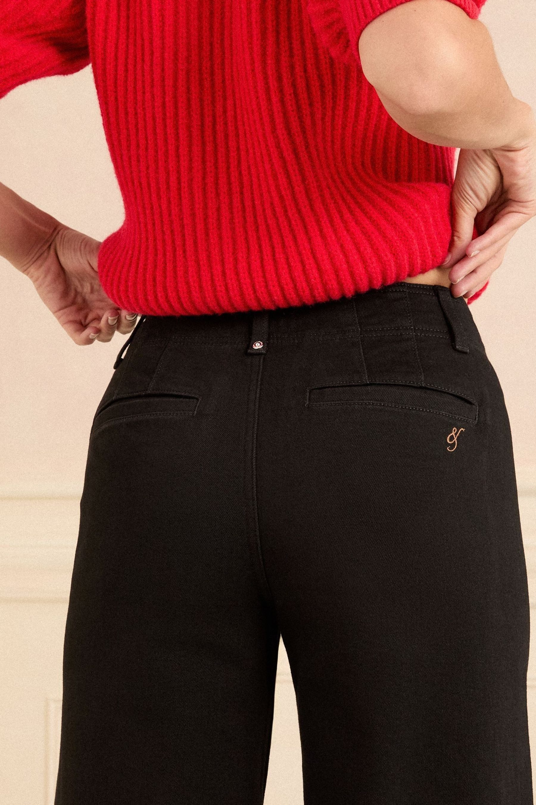 Love & Roses Weite Jeans Love & Roses Jeans mit weitem Bein, Regular (1-tlg)