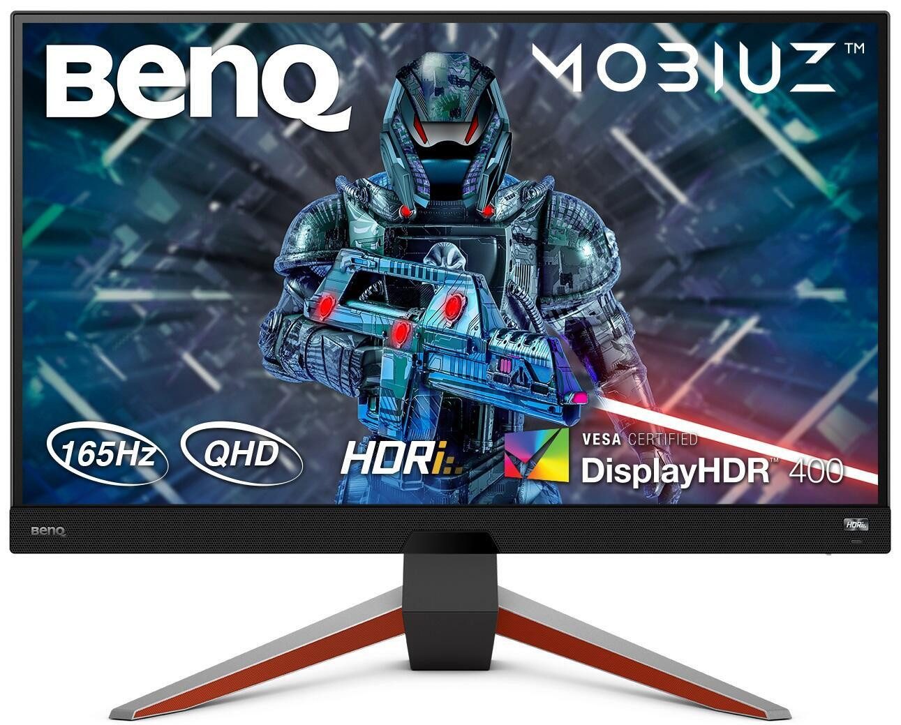 BenQ BenQ Mobiuz EX2710Q Gaming-LED-Monitor (2560 x 1440, 1 ms Reaktionszeit, 165 Hz, IPS Panel)