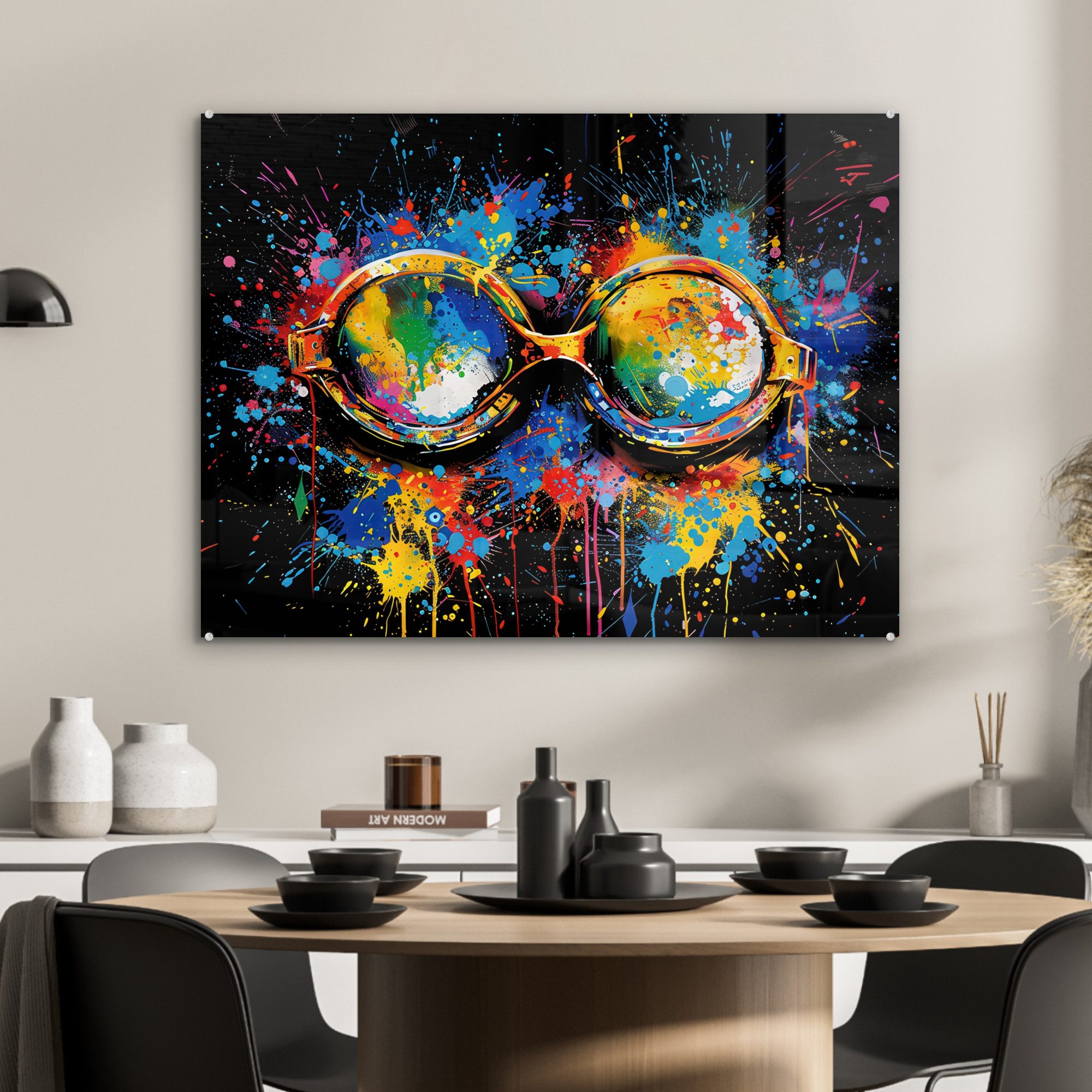 MuchoWow Acrylglasbild Graffiti - Sport - günstig online kaufen
