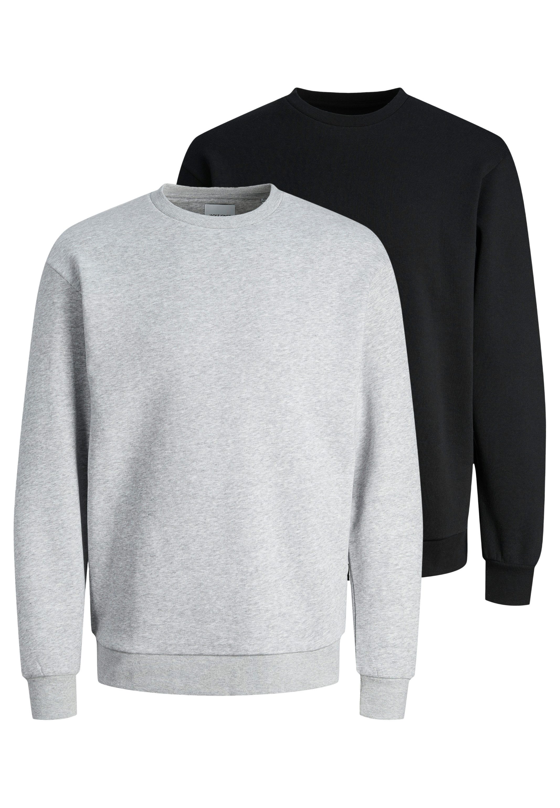 Jack & Jones Sweatshirt 2er Pack Bradley (Spar-Set, 2-tlg) Sweatshirt - Bau günstig online kaufen