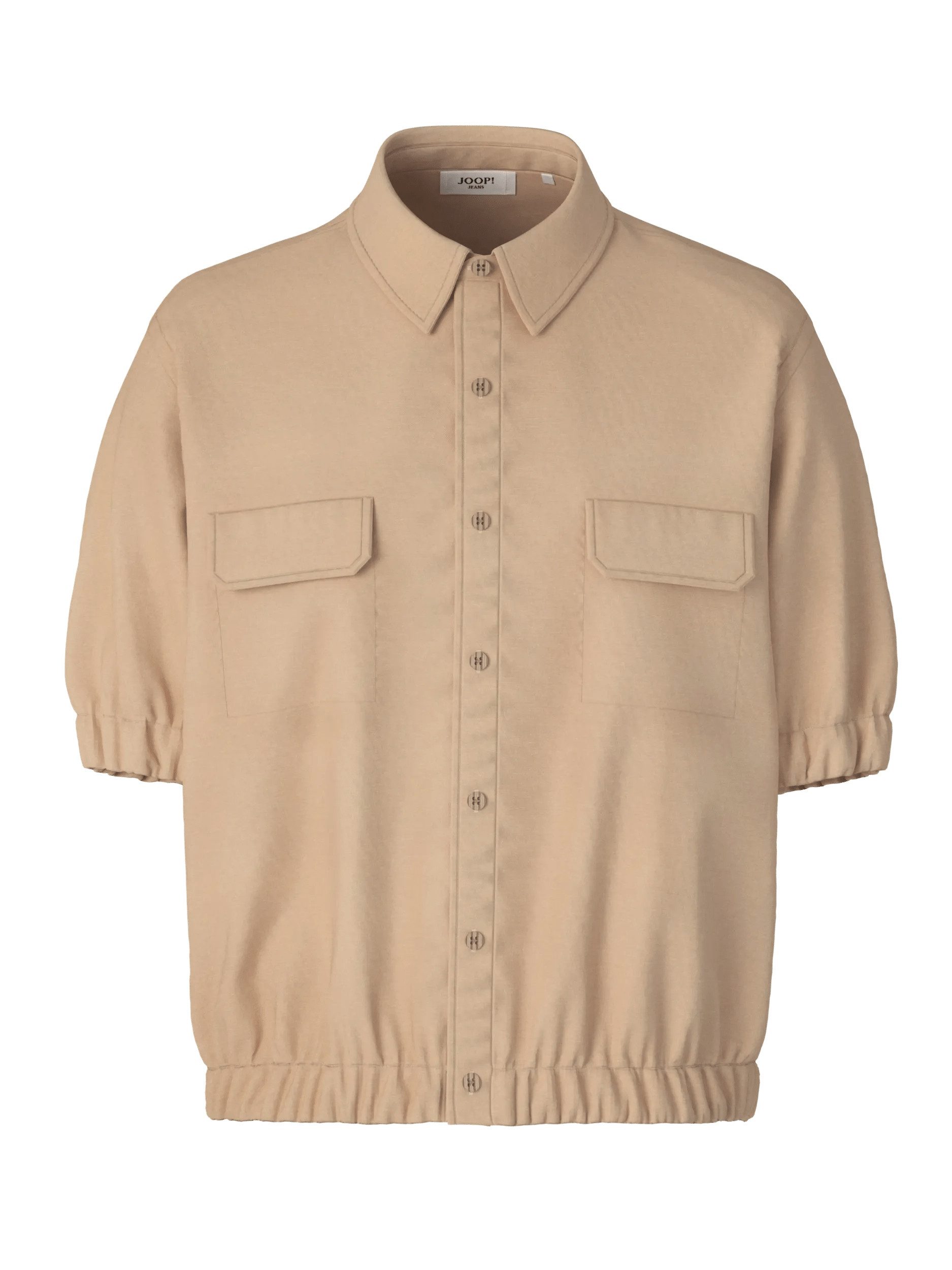 Joop Jeans Kurzarmbluse Biddy mit elastischen Bündchen