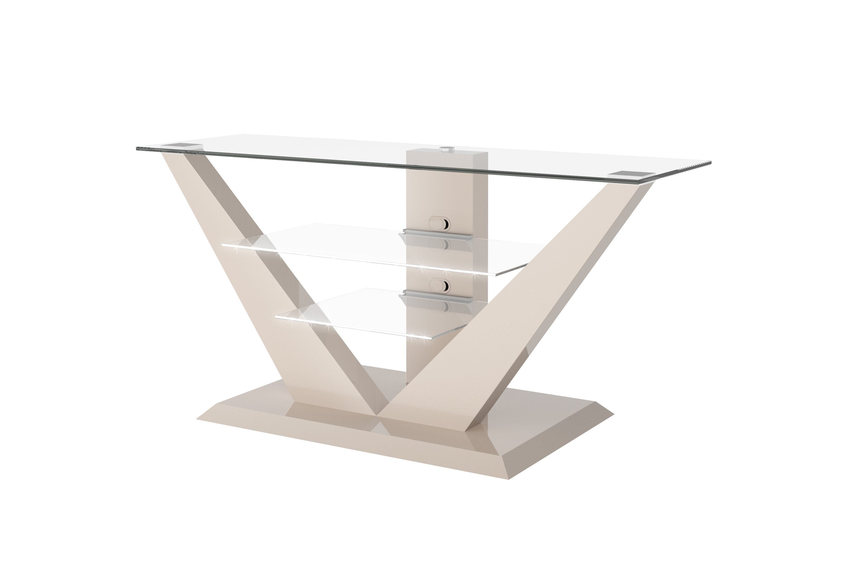 designimpex TV-Rack TV Schrank HL-111 Hochglanz günstig online kaufen