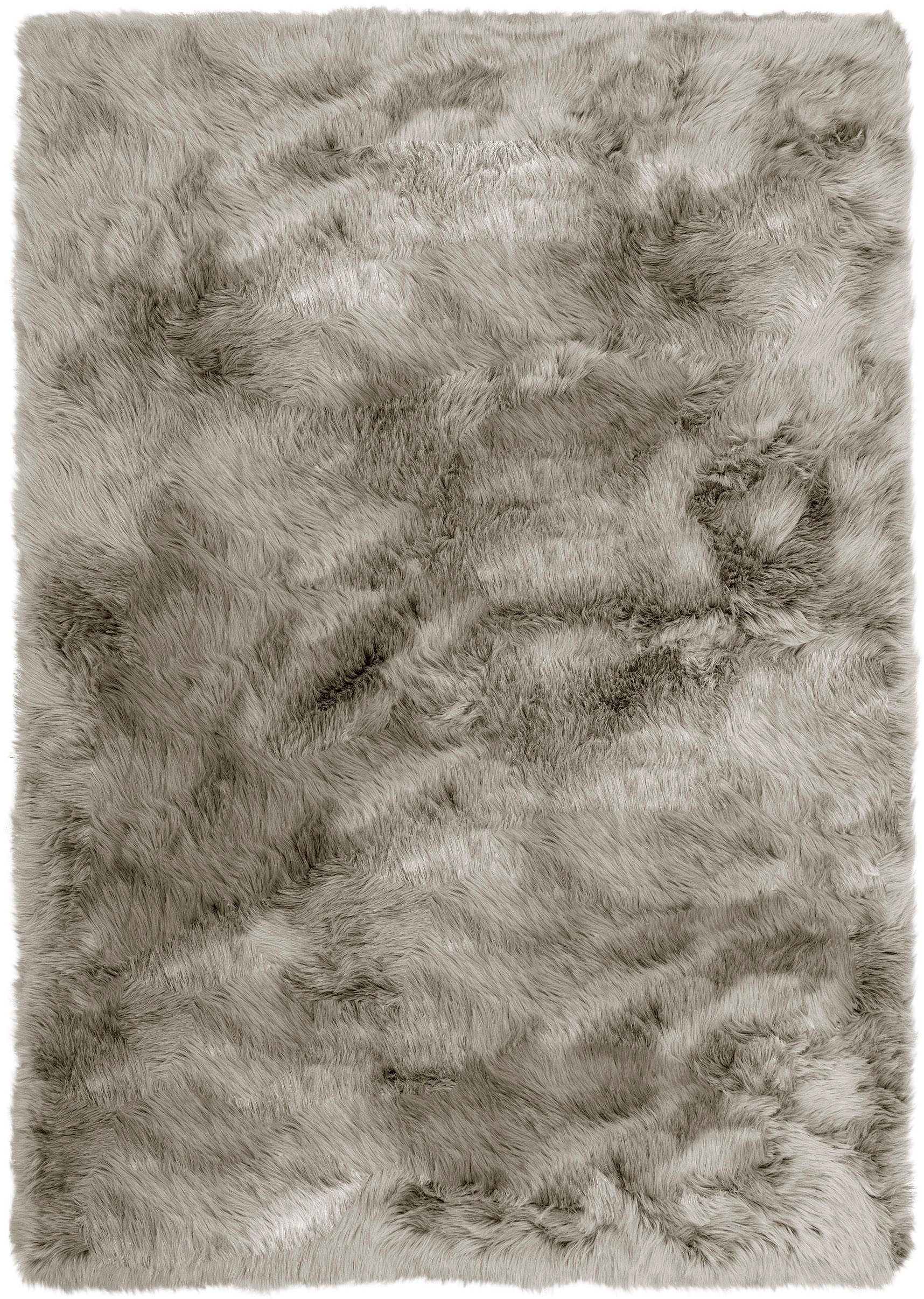 my home Hochflor-Teppich Valeria, Fellteppich, kuschelig, flauschig, rechte günstig online kaufen