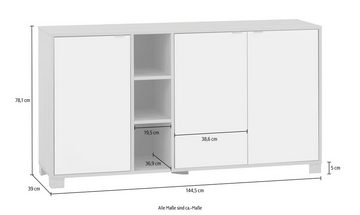 Schildmeyer Midischrank Anouk Breite 144,5 cm