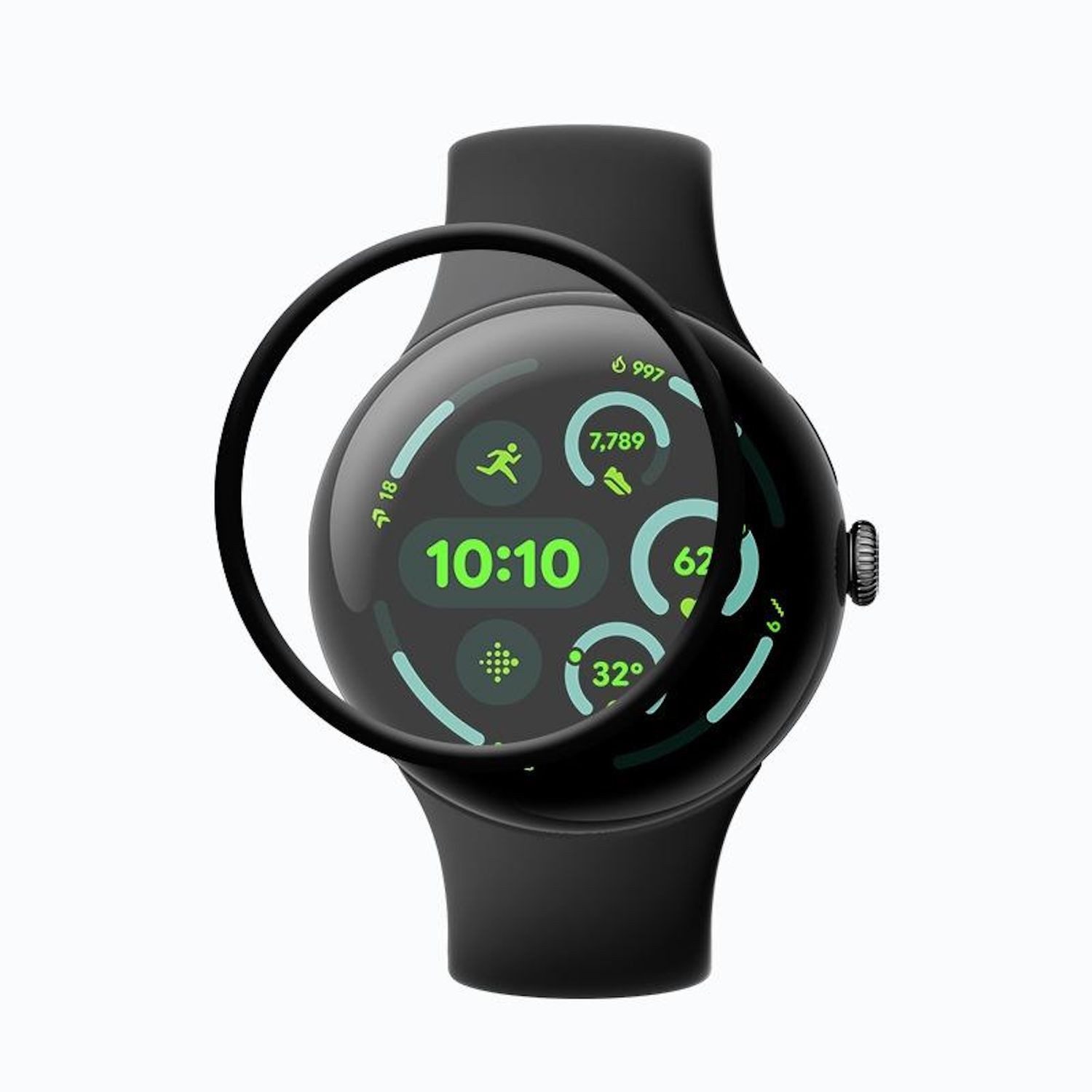 Smartwatch-Hülle Für Google Pixel Watch 4 41mm Plexiglas Display HD Full Schutz Folie