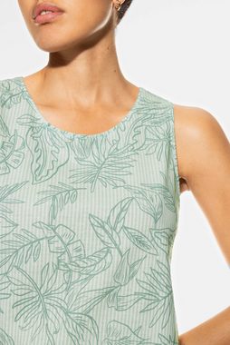 Mey Nachthemd Serie Lenice Moderner Blätterprint in Mint (1-tlg)