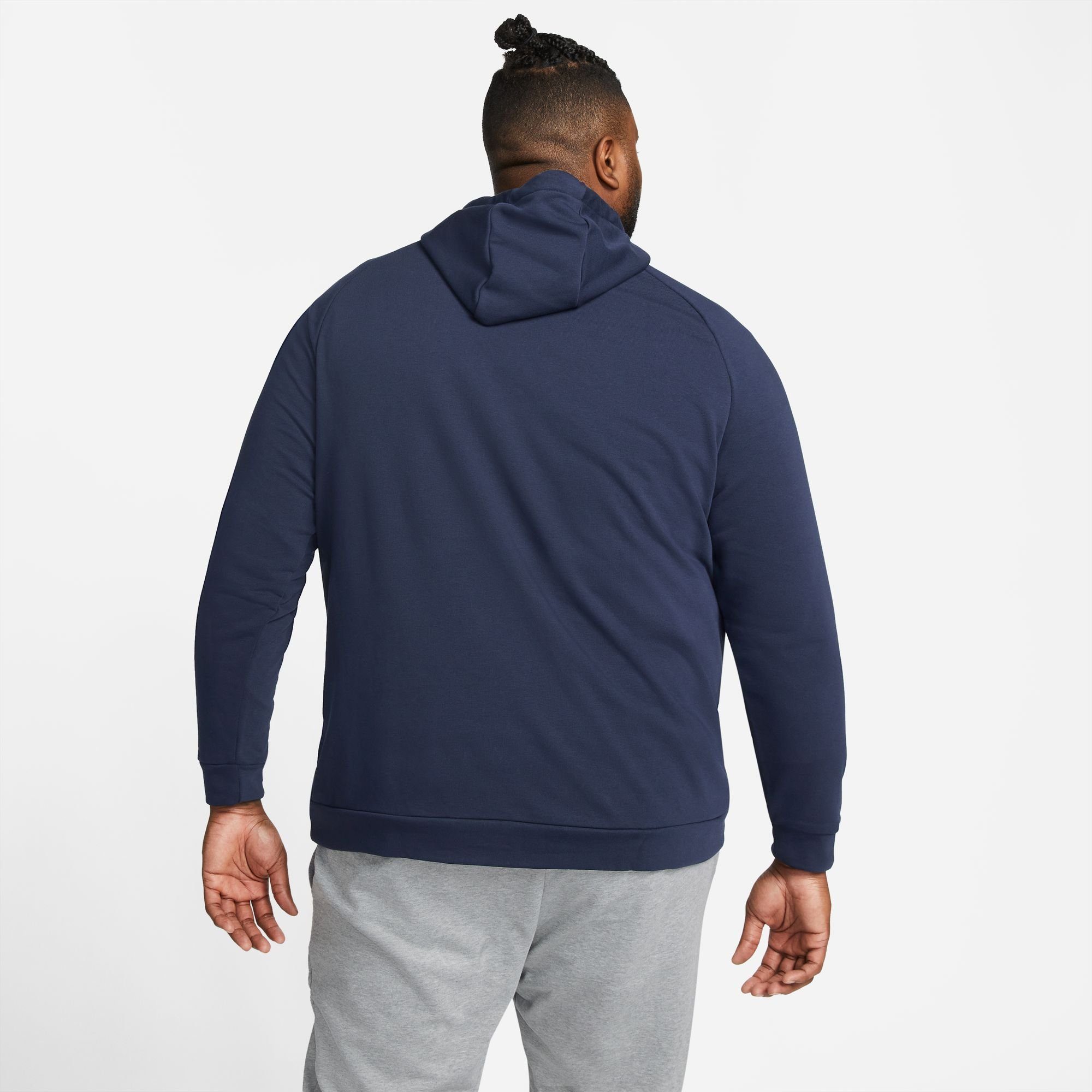 HOODIE TRAINING MEN'S PULLOVER marine Nike DRI-FIT Kapuzensweatshirt