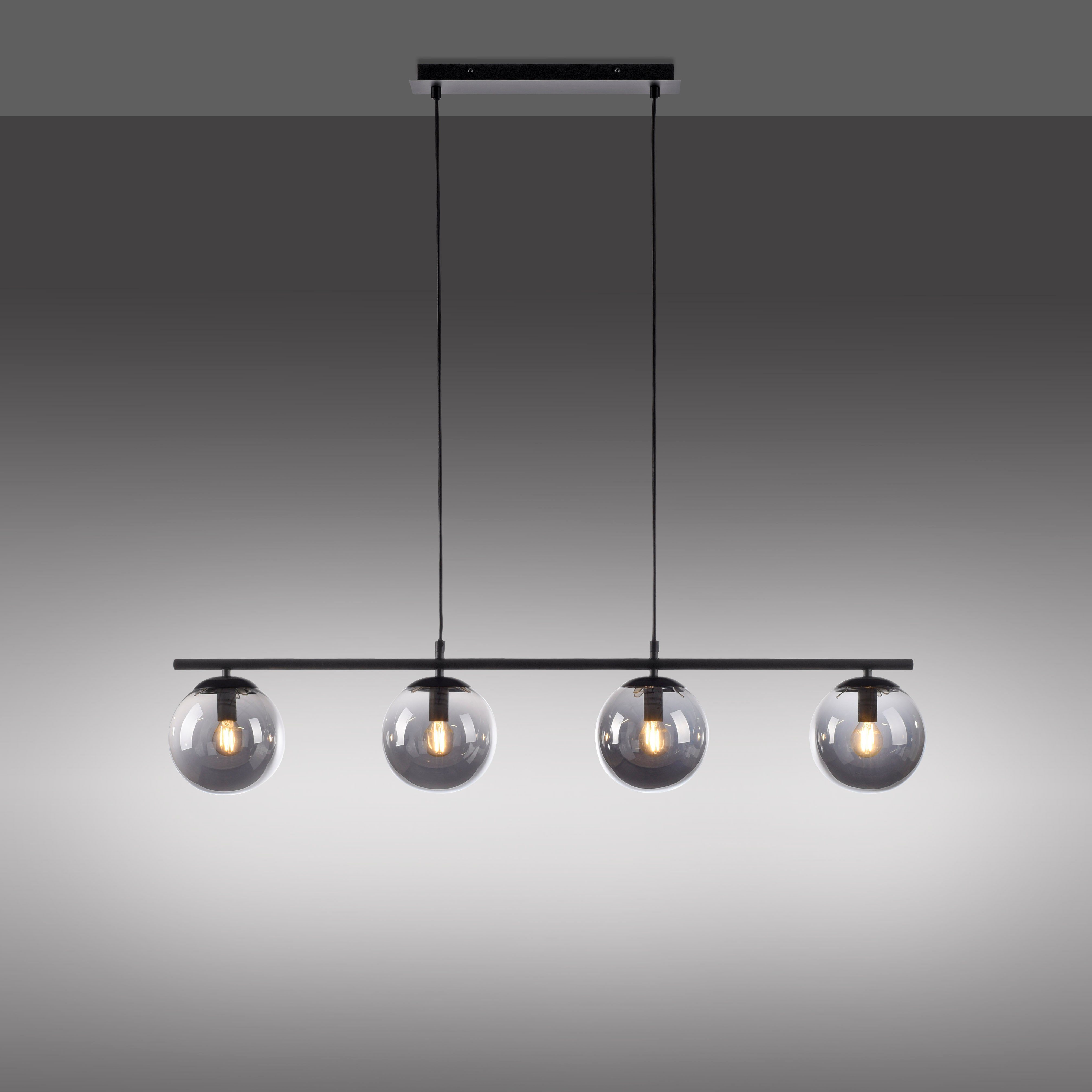 JUST LIGHT Pendelleuchte BIG WIDOW, ohne Leuchtmittel, ExklusiveE14