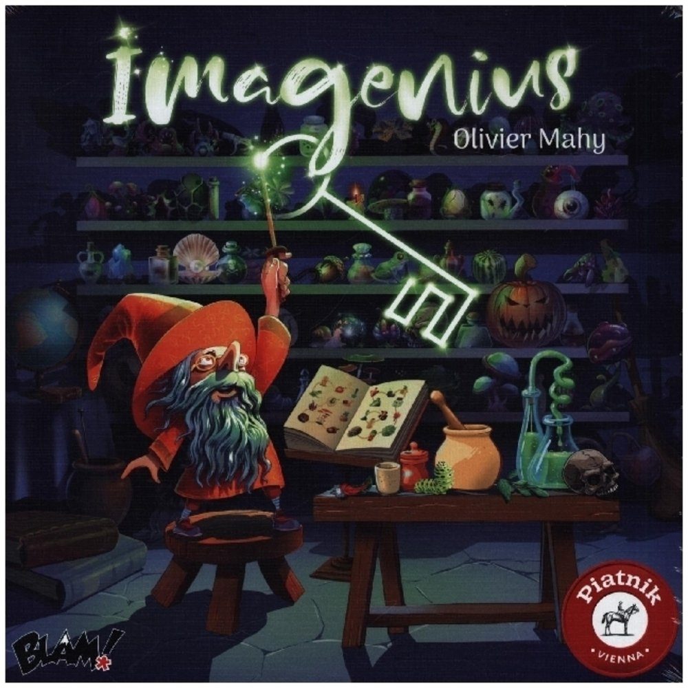 Piatnik Spiel, Familienspiel Imagenius, Kinderspiel Gesellschaftsspiel ab 7 Jahre, EAN/ISBN